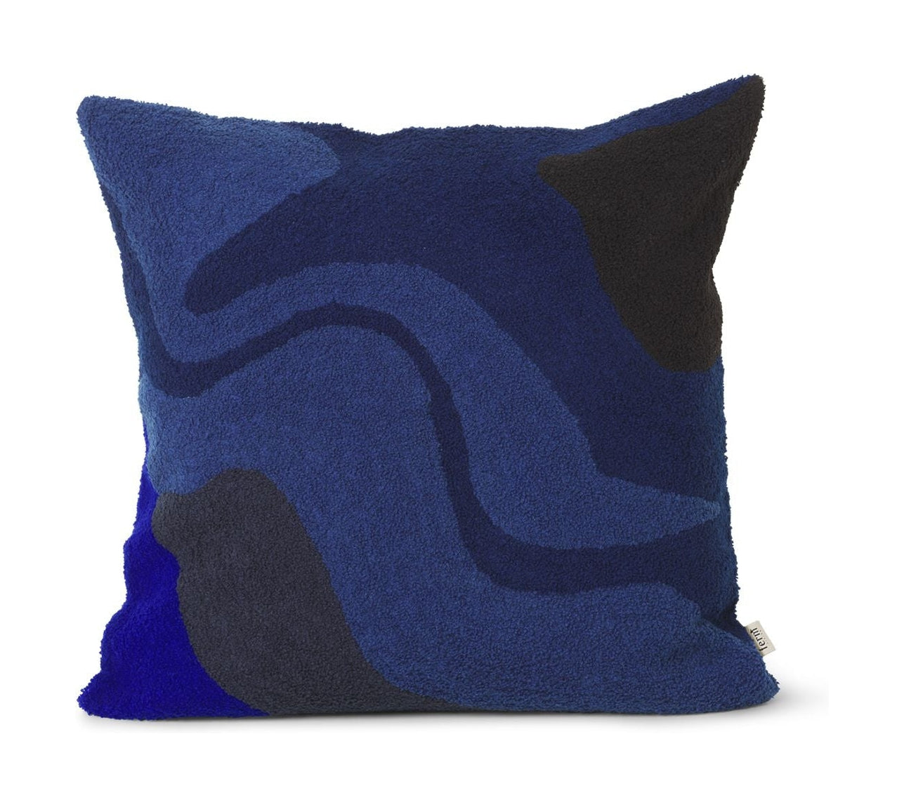 Ferm Living Vista Cushion Cover, Ciemnoniebieski