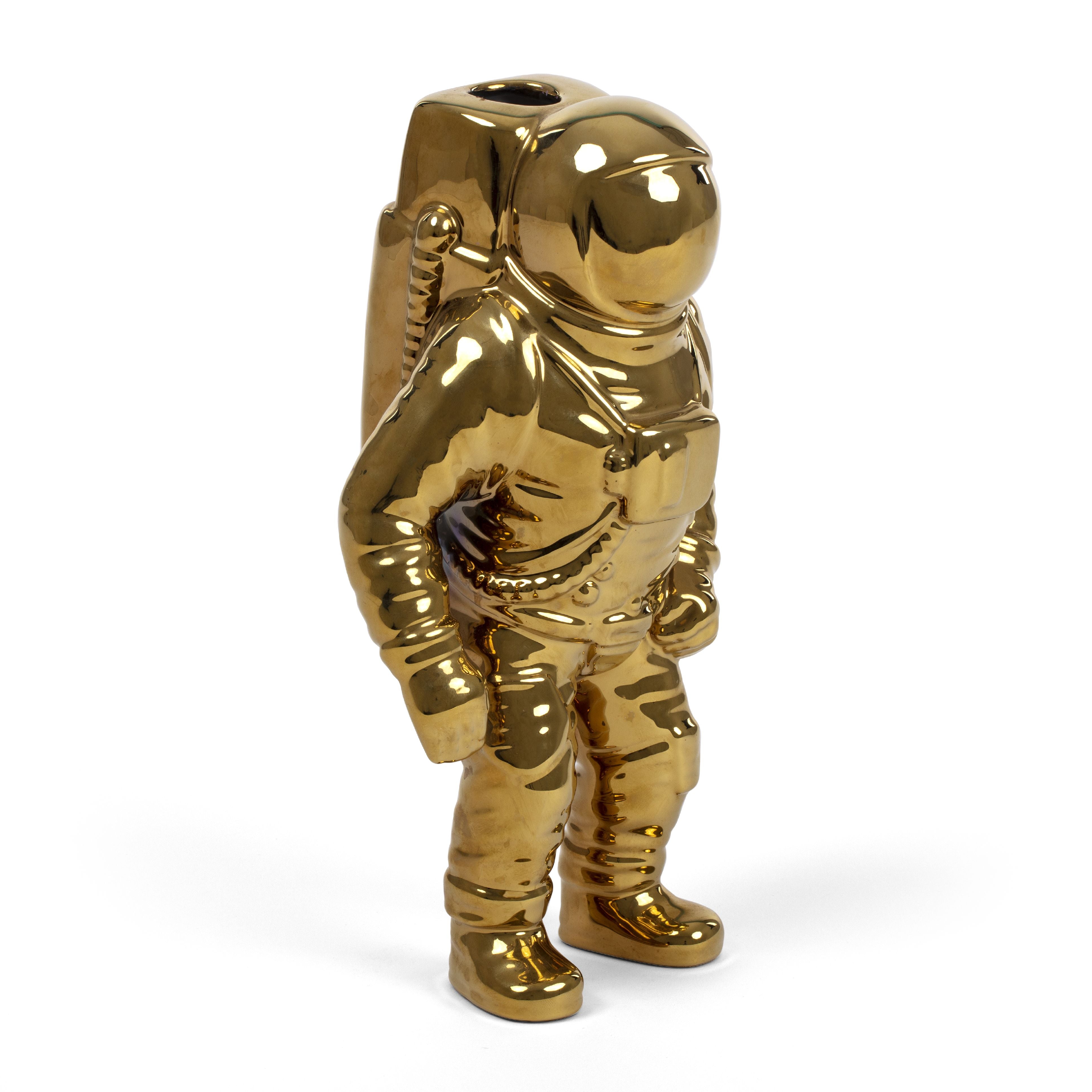 Seletti Cosmic Diner wazon, Gold Starman