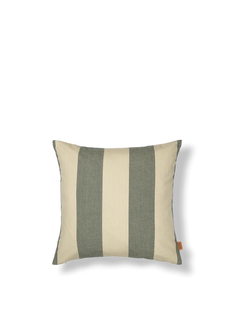 Ferm Living Strand Outdoor Cushion Cover Dark Porisz/Parchme