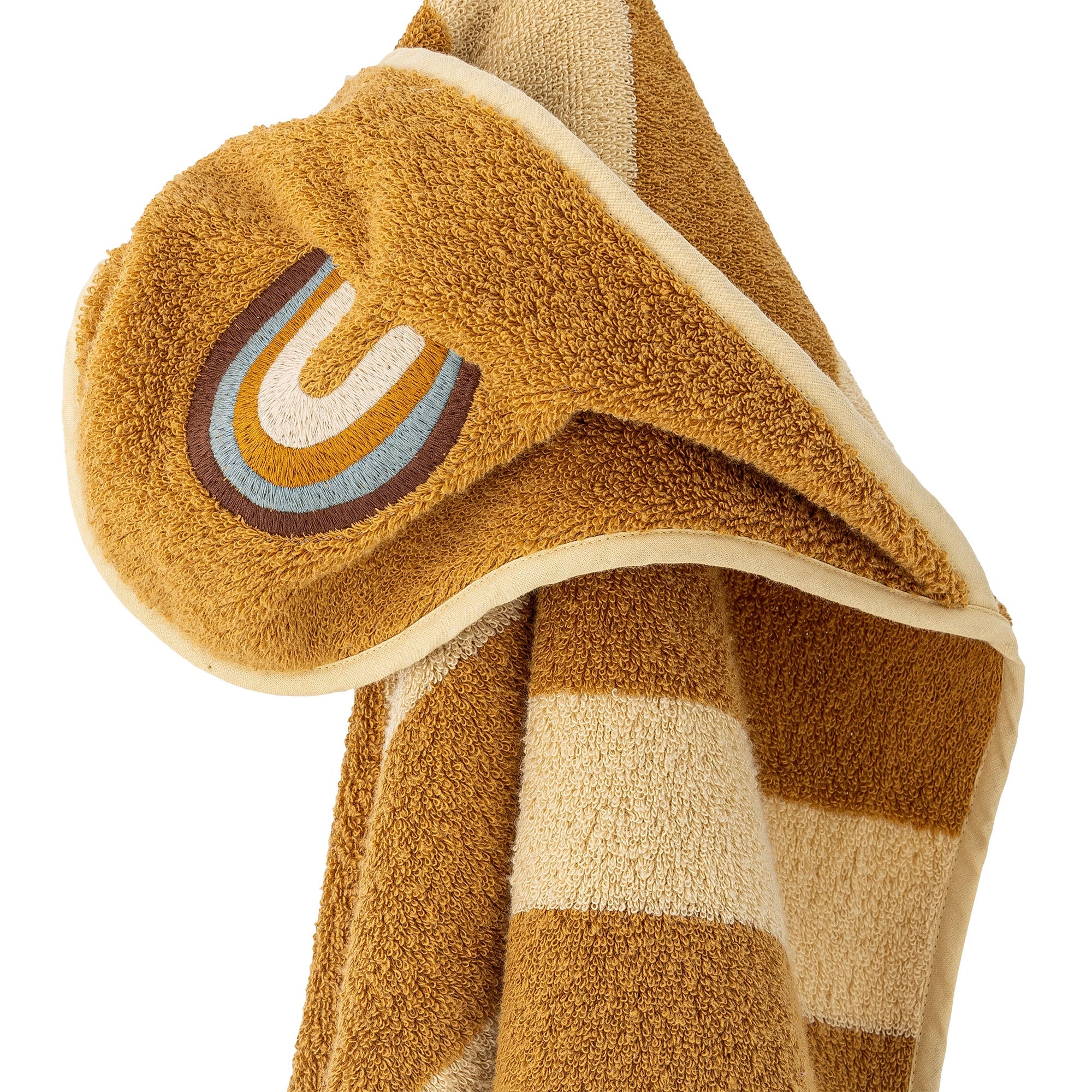 Bloomingville MINI Agnes Towel, Brown, Cotton OEKO-TEX®