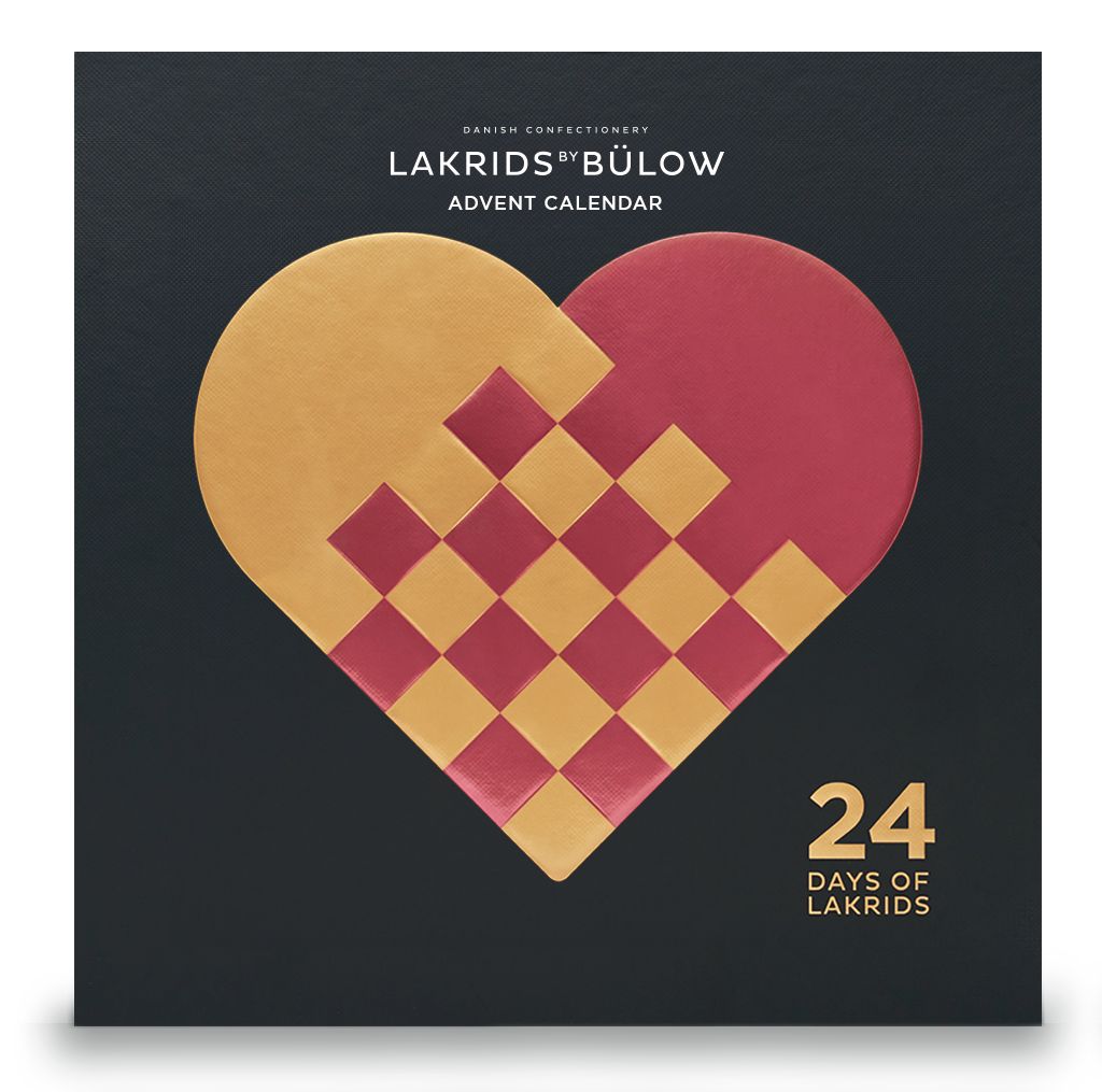 Lakrids By Bülow Christmas Calendar 2024, 345g