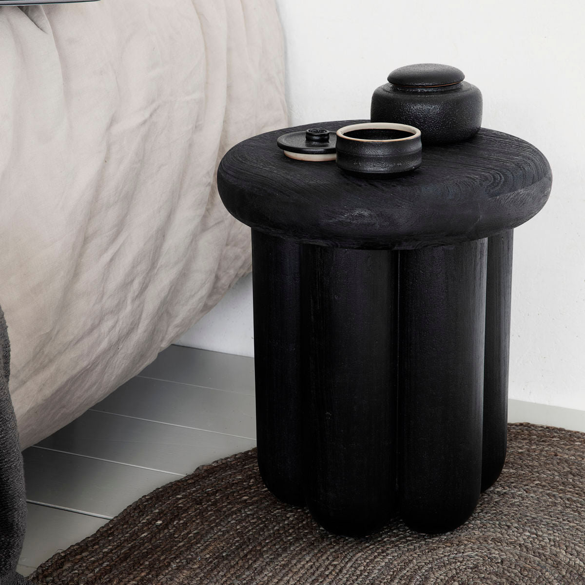 House Doctor Side table, HDPhant, Black