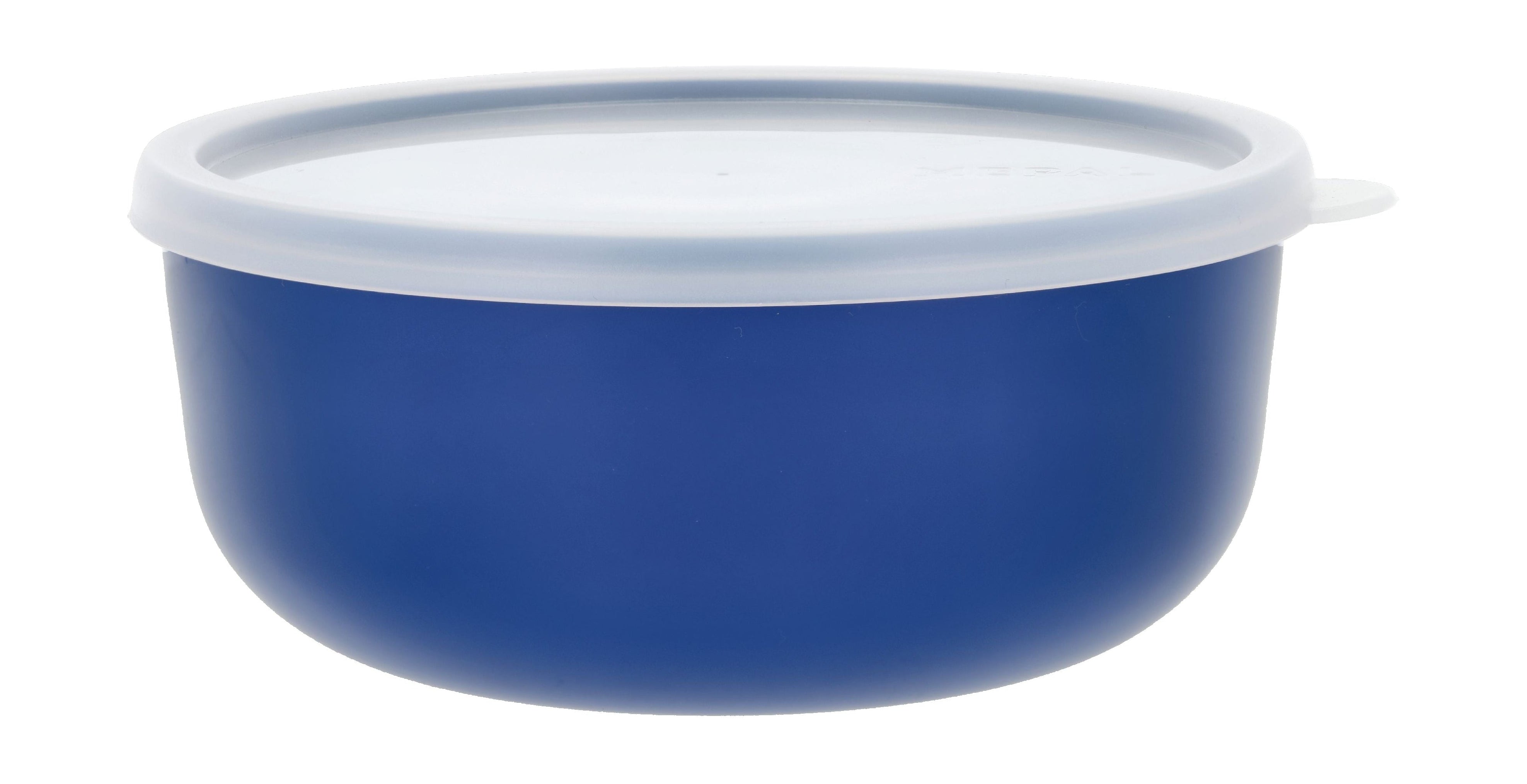 Mepal Lumina Bowl z pokrywką 1,5 l, żywy niebieski