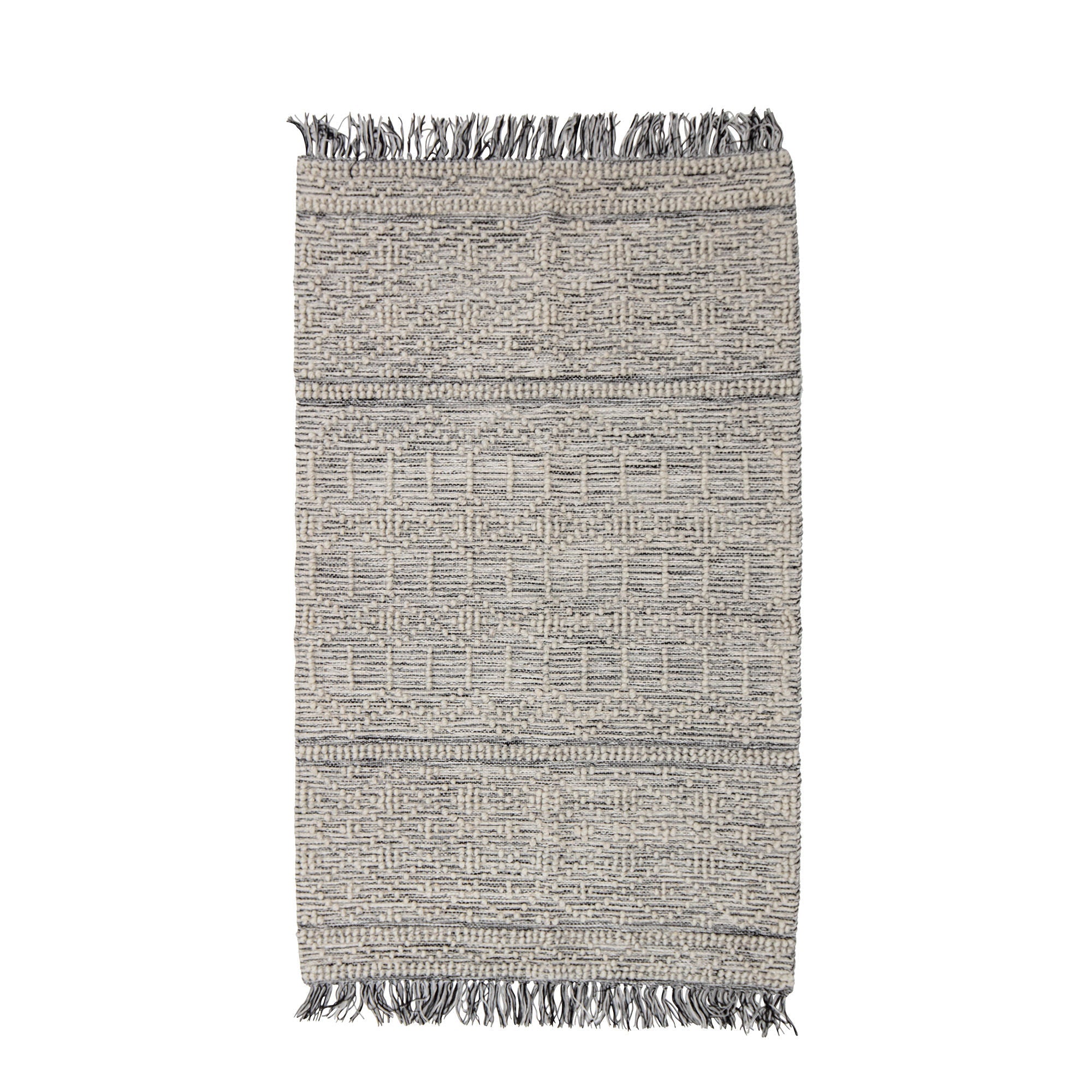 Creative Collection Maisy Rug, Grey, Polyester