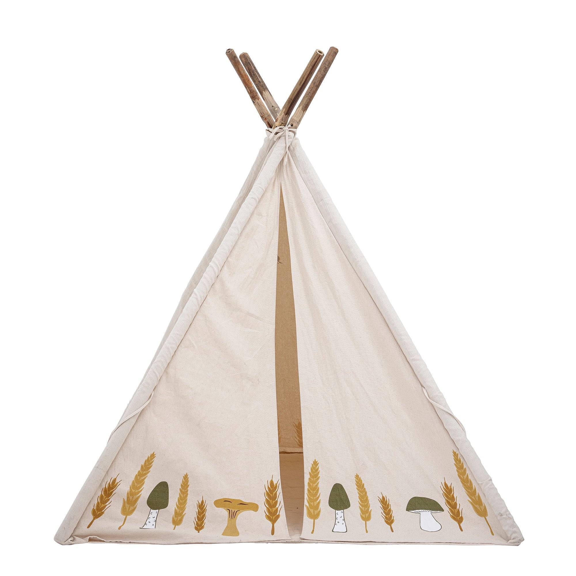 Bloomingville Mini Millo Children's Tipi, Nature, Botton