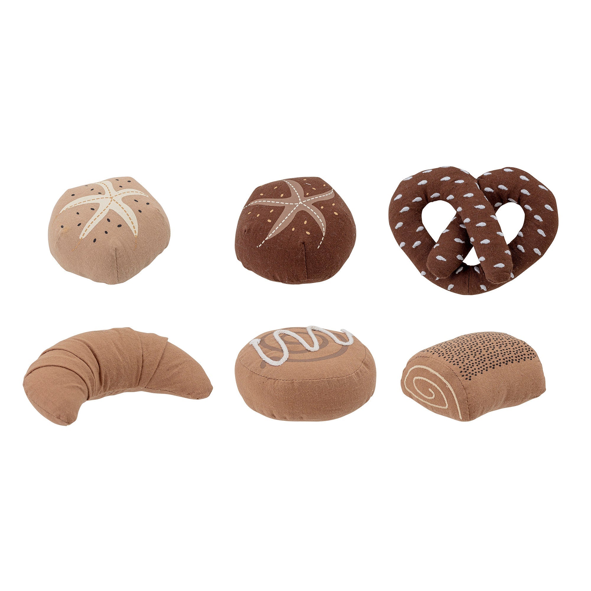 Bloomingville Mini Snorre Play Set, Food, Brown, Botton