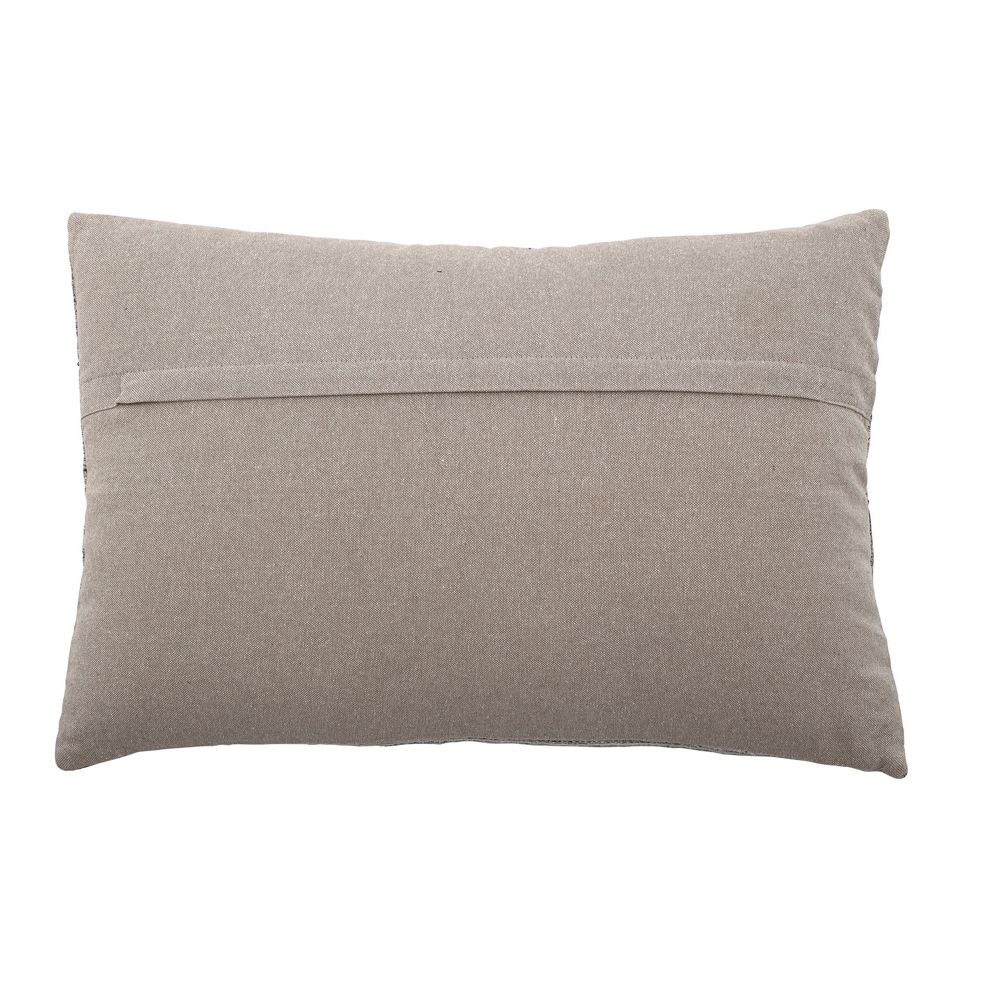 Bloomingville Jiyar Cushion, Black, Cotton