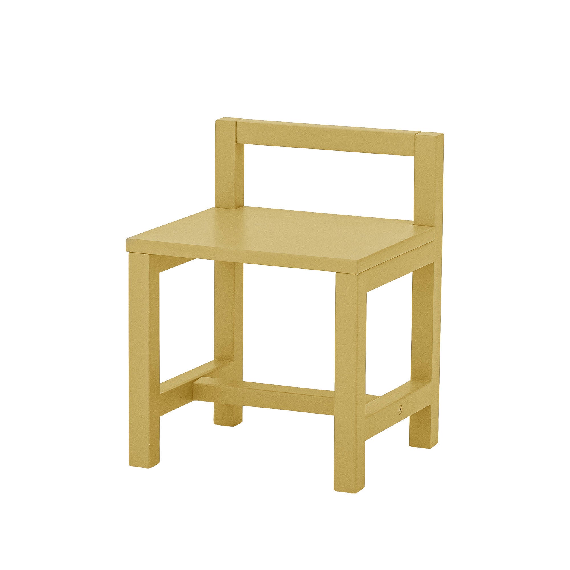 Bloomingville Mini Rese krzesło, żółte, MDF