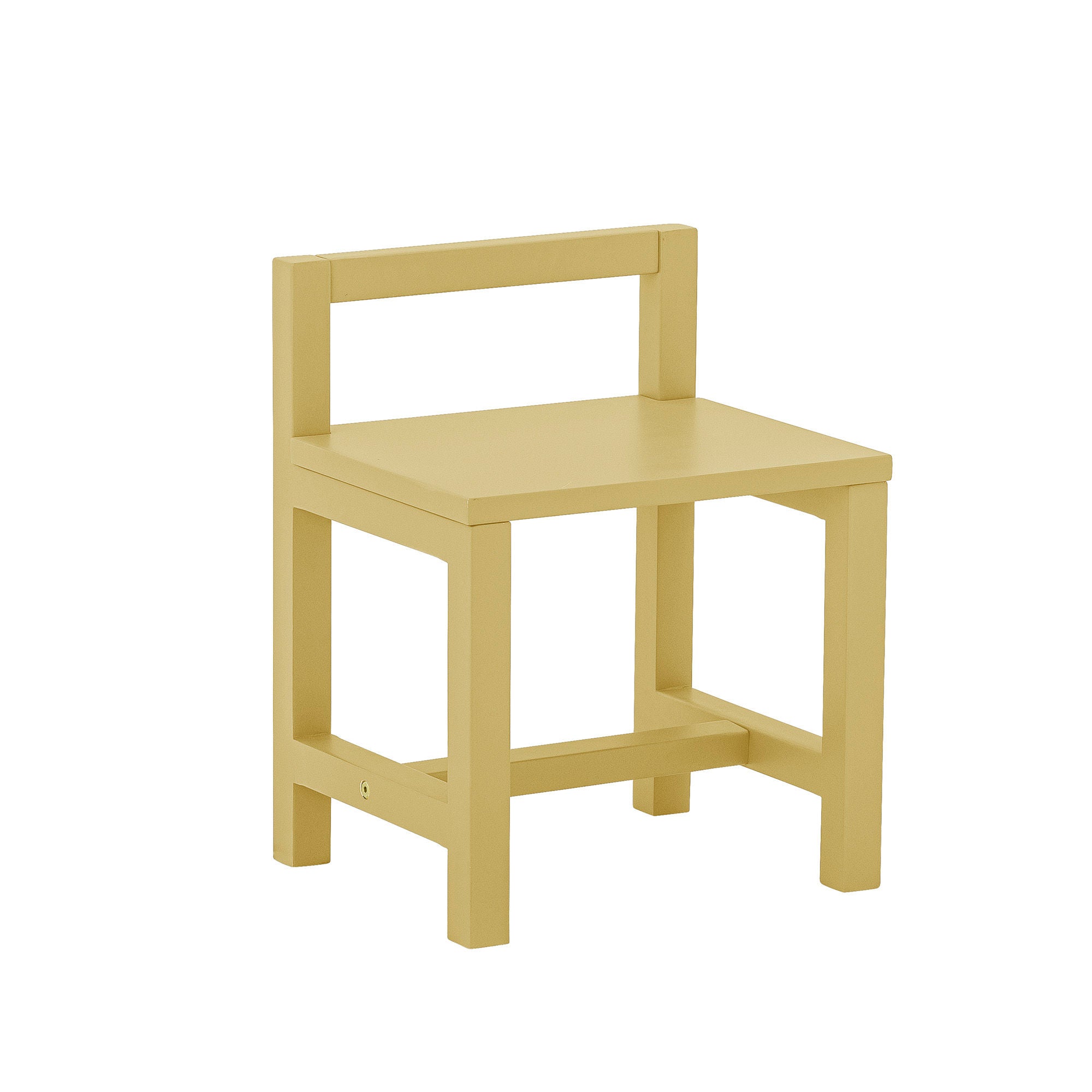 Bloomingville Mini Rese krzesło, żółte, MDF