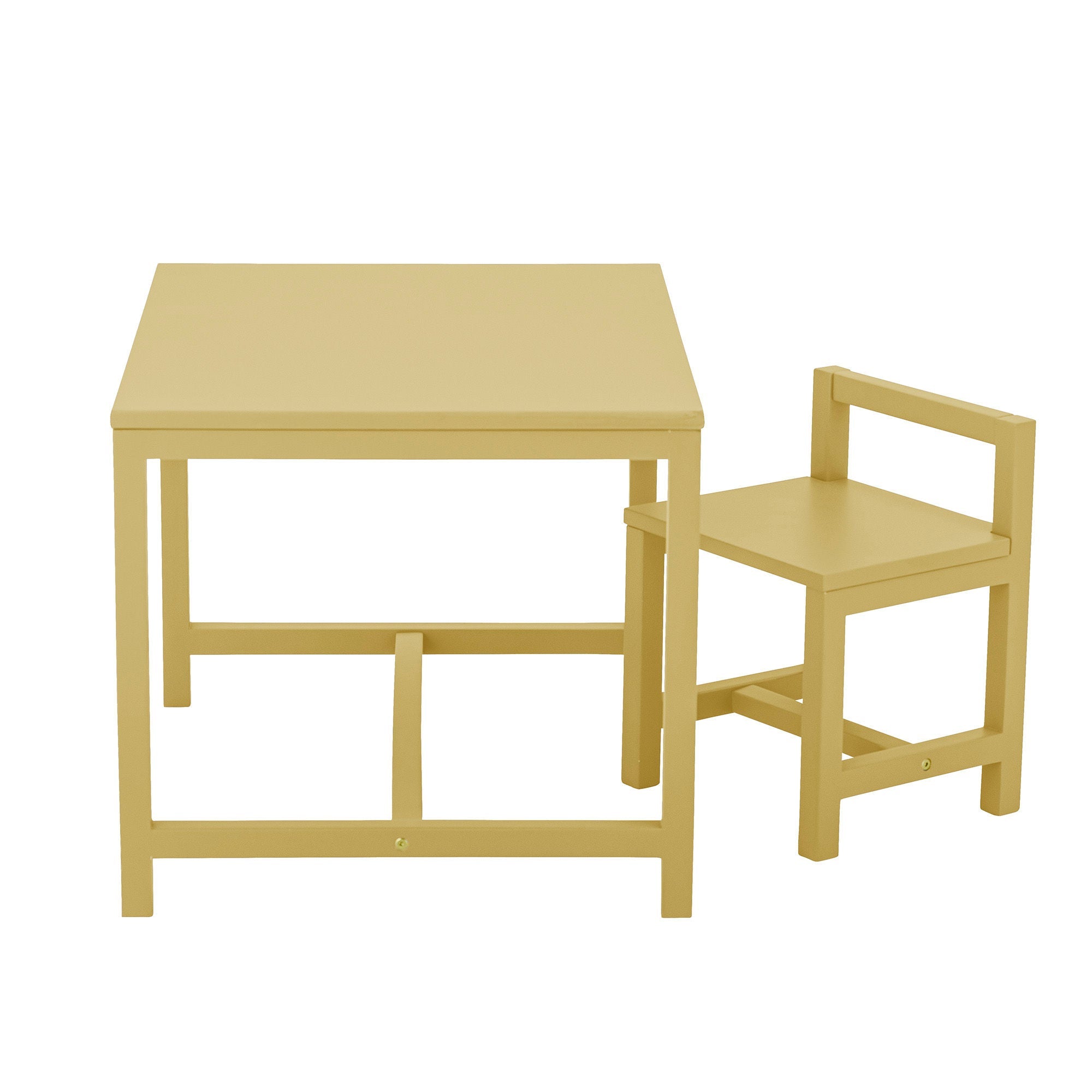 Bloomingville Mini Rese krzesło, żółte, MDF