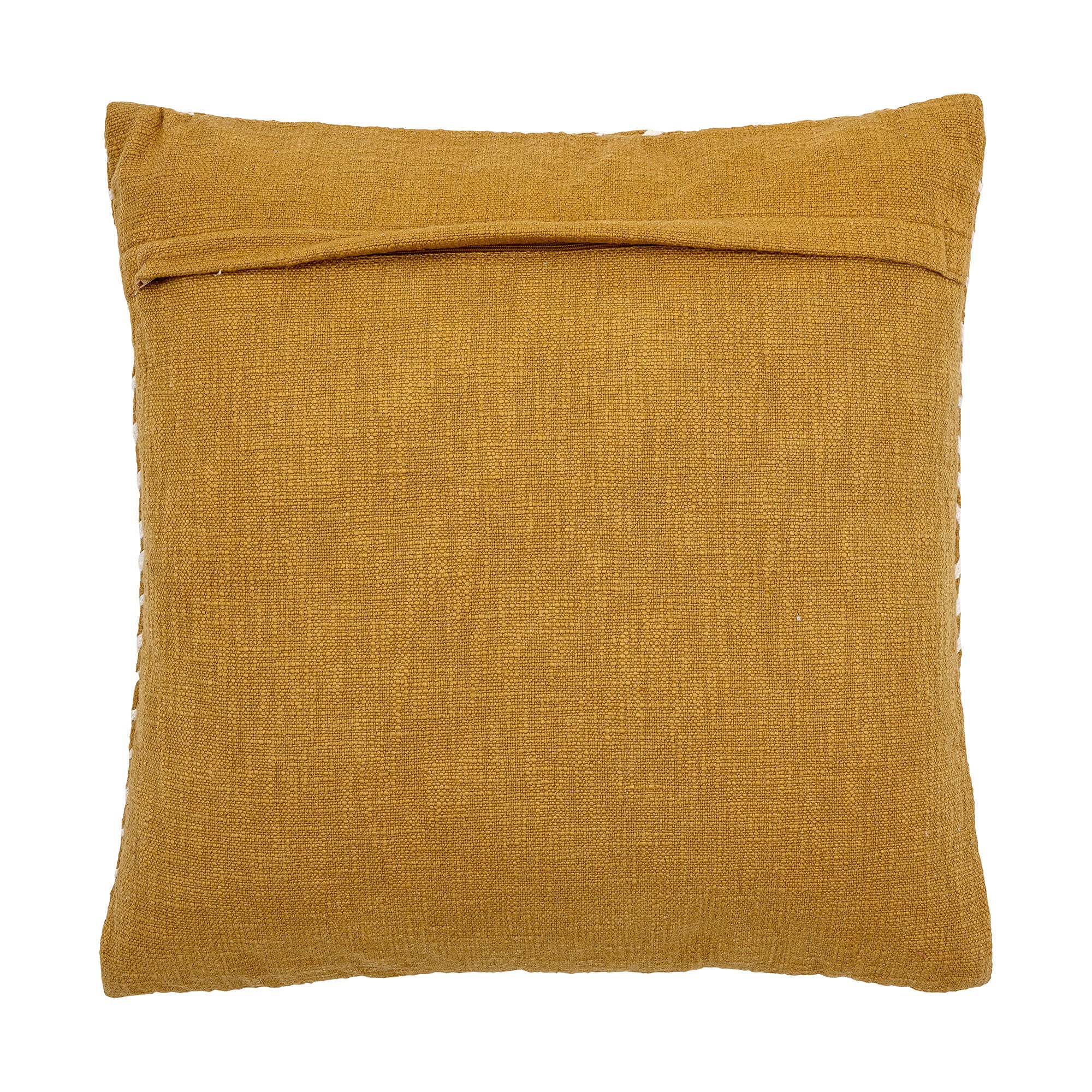 Bloomingville Giana Cushion, Yellow, Cotton