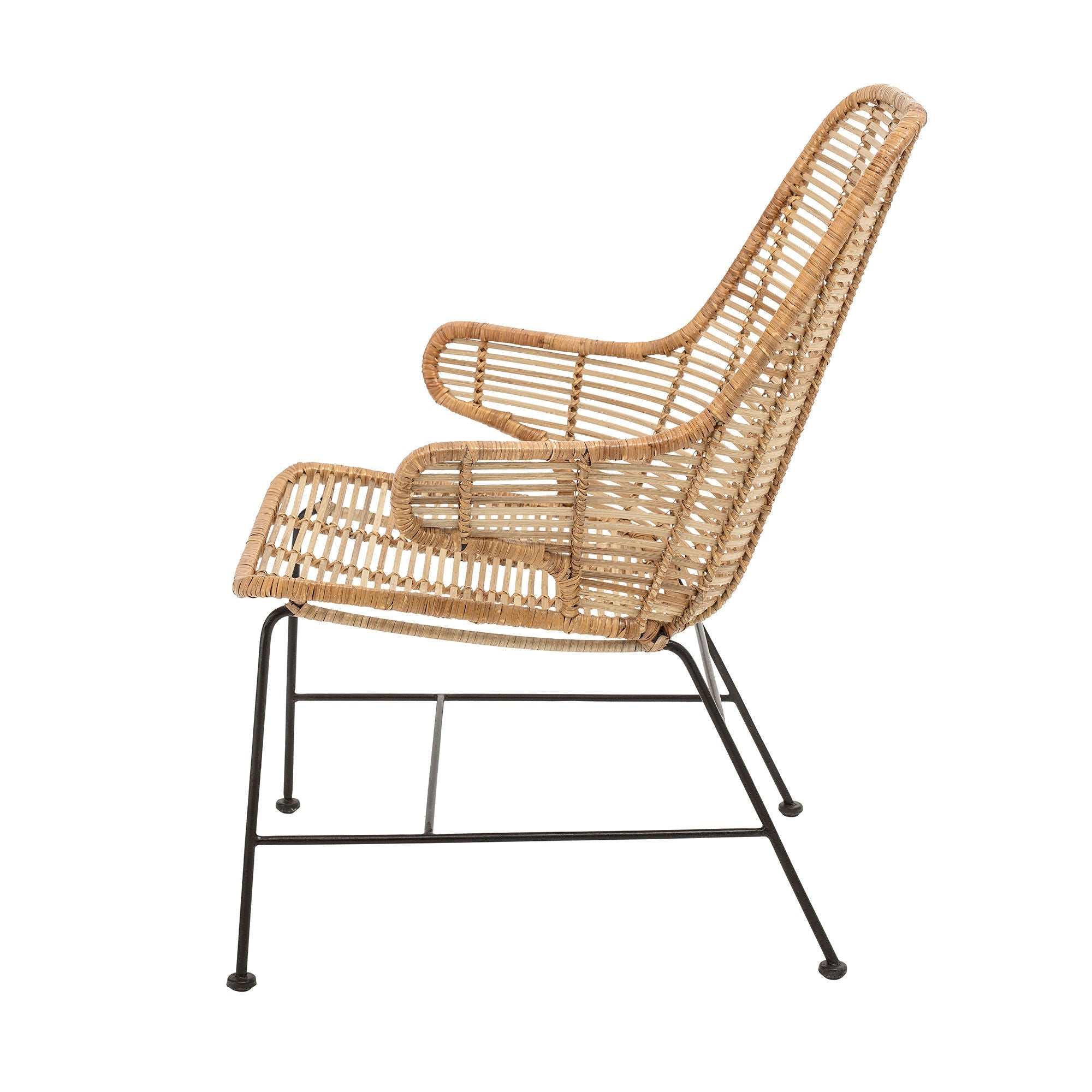 Bloomingville Lake Lounge Chair, Nature, Rattan