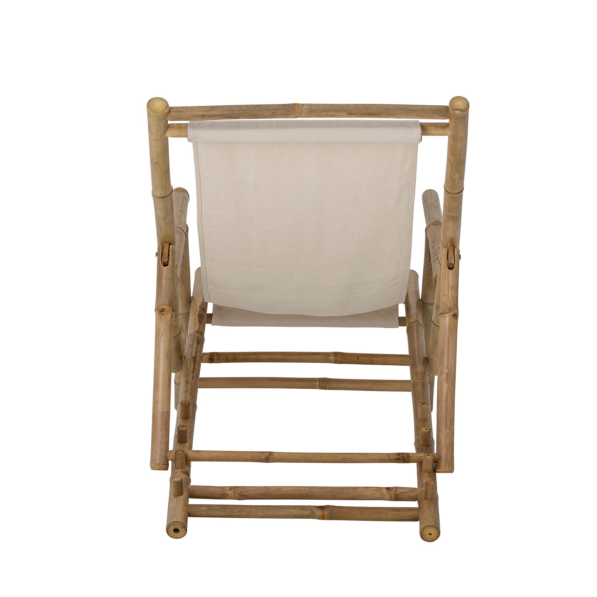 Bloomingville Korfu Deck Chair, Nature, Bamboo