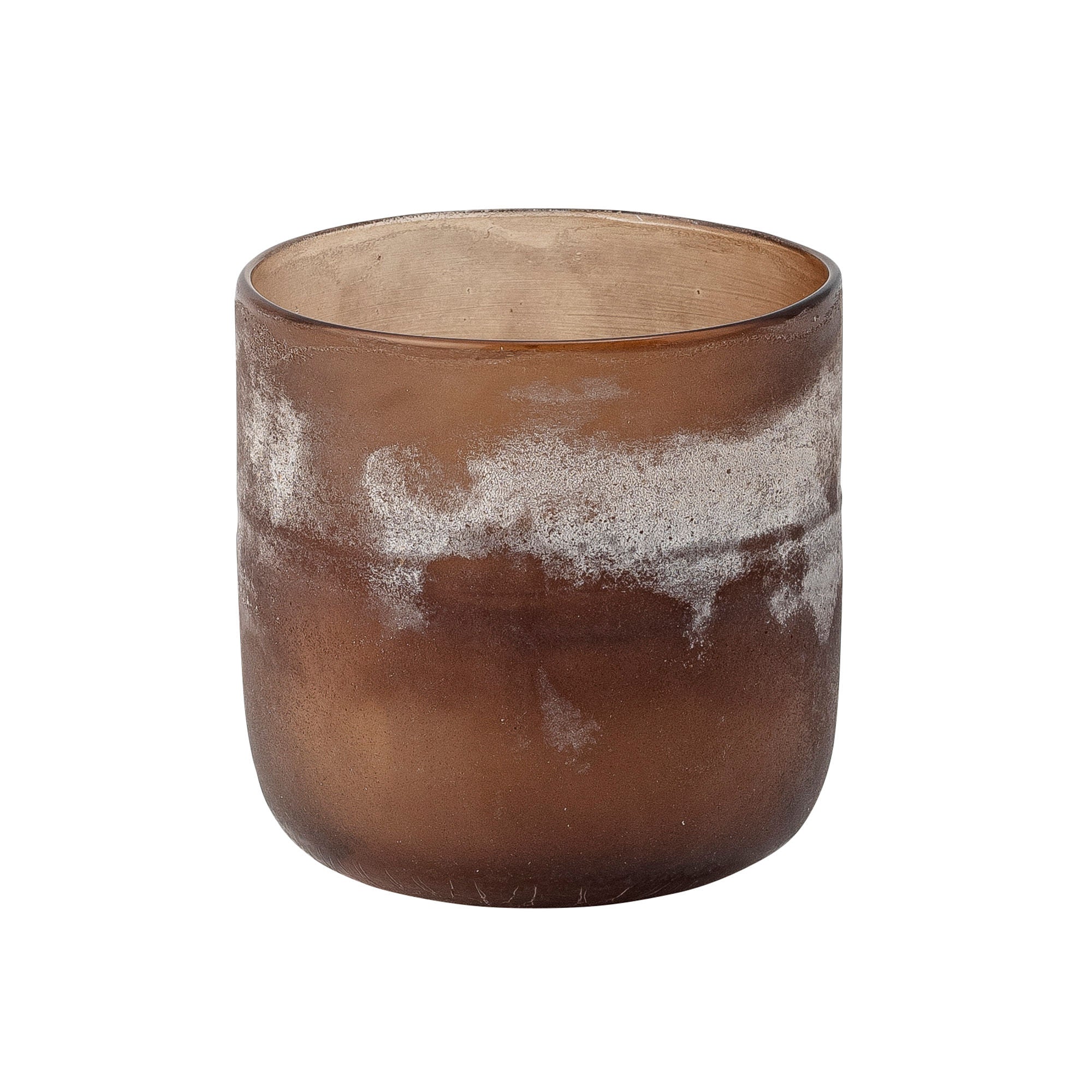 Illume x Bloomingville nr 5-Sea Solt Scent Candle, brązowy, wosk