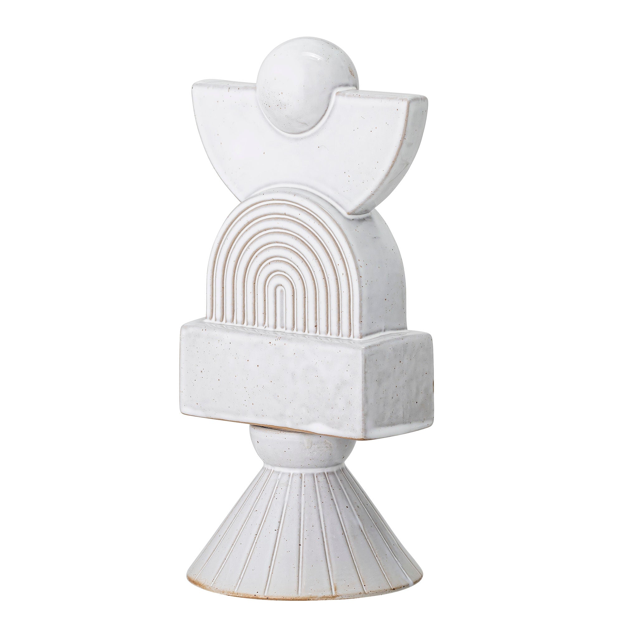 Bloomingville Beatrice Deco, White, Stoneware