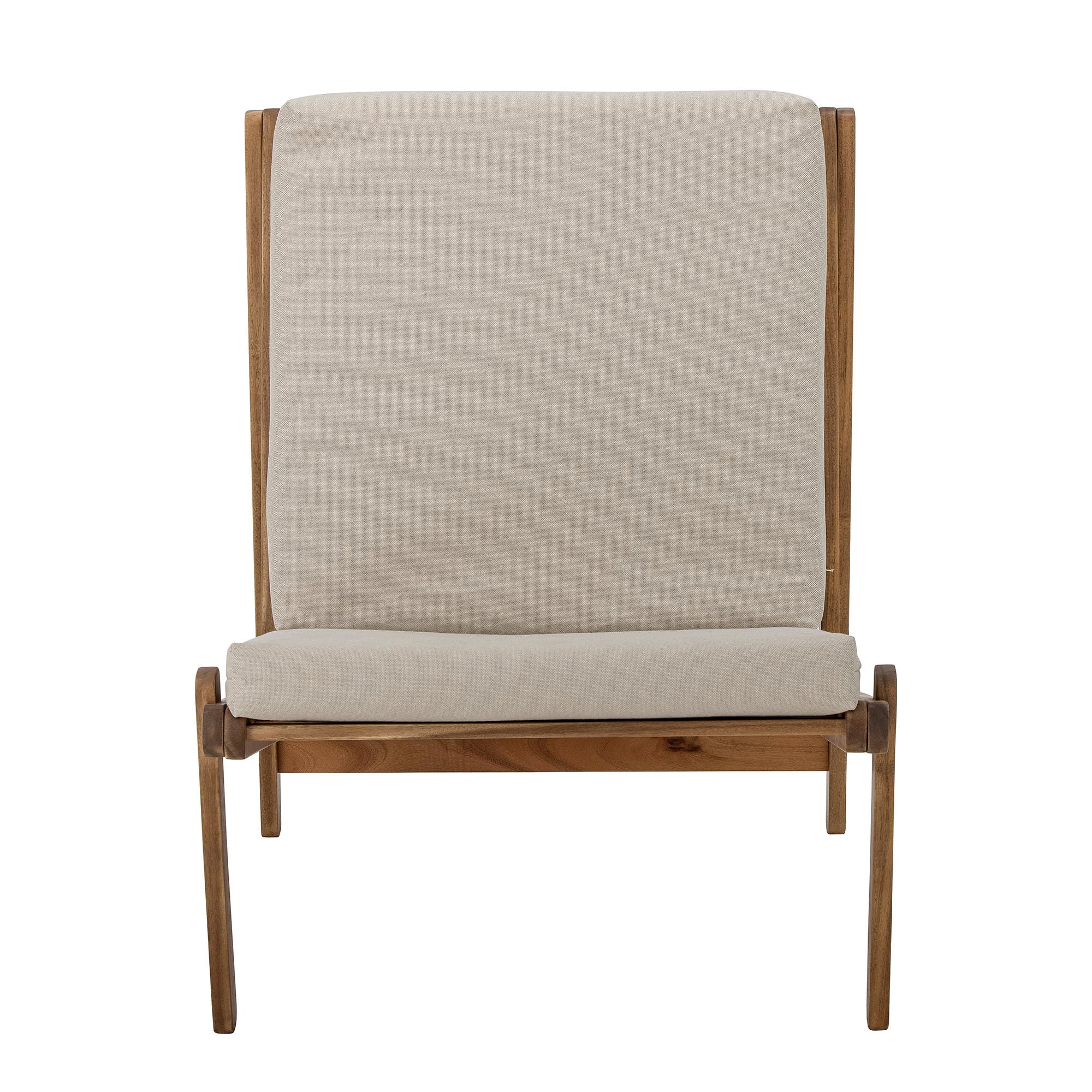 Bloomingville Gani Lounge Chair, Nature, Acacia