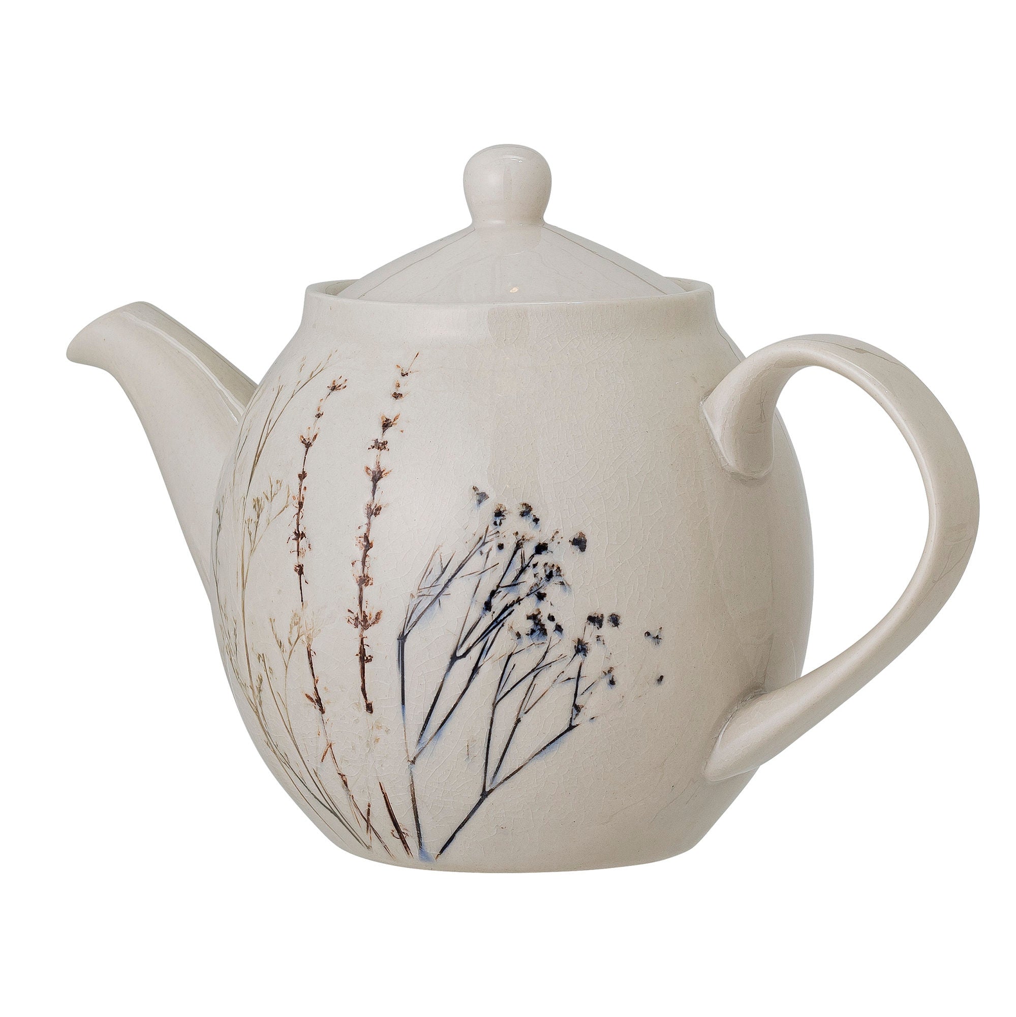 Bloomingville Bea Teapot, natura, kamionka