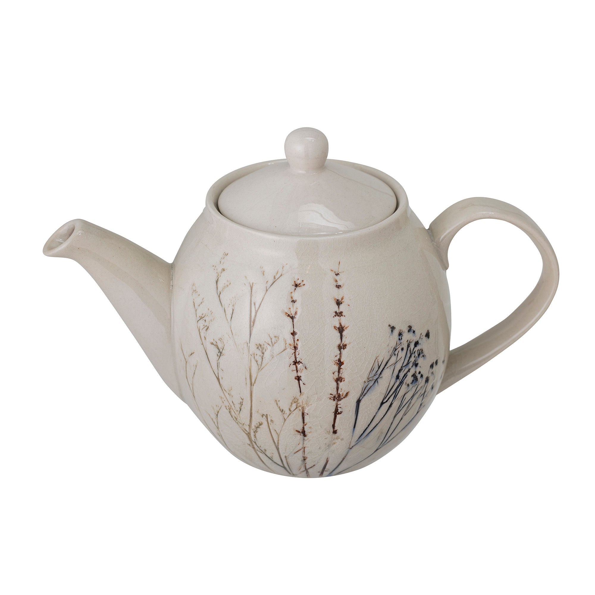 Bloomingville Bea Teapot, natura, kamionka