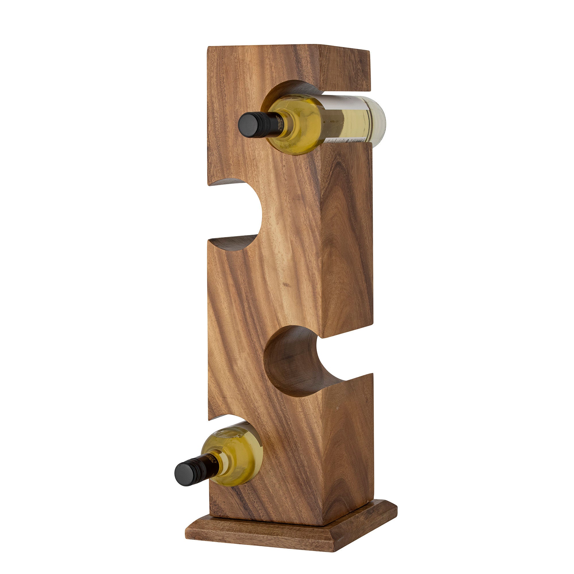 Bloomingville Ellion Wine Rack, Brown, Acacia