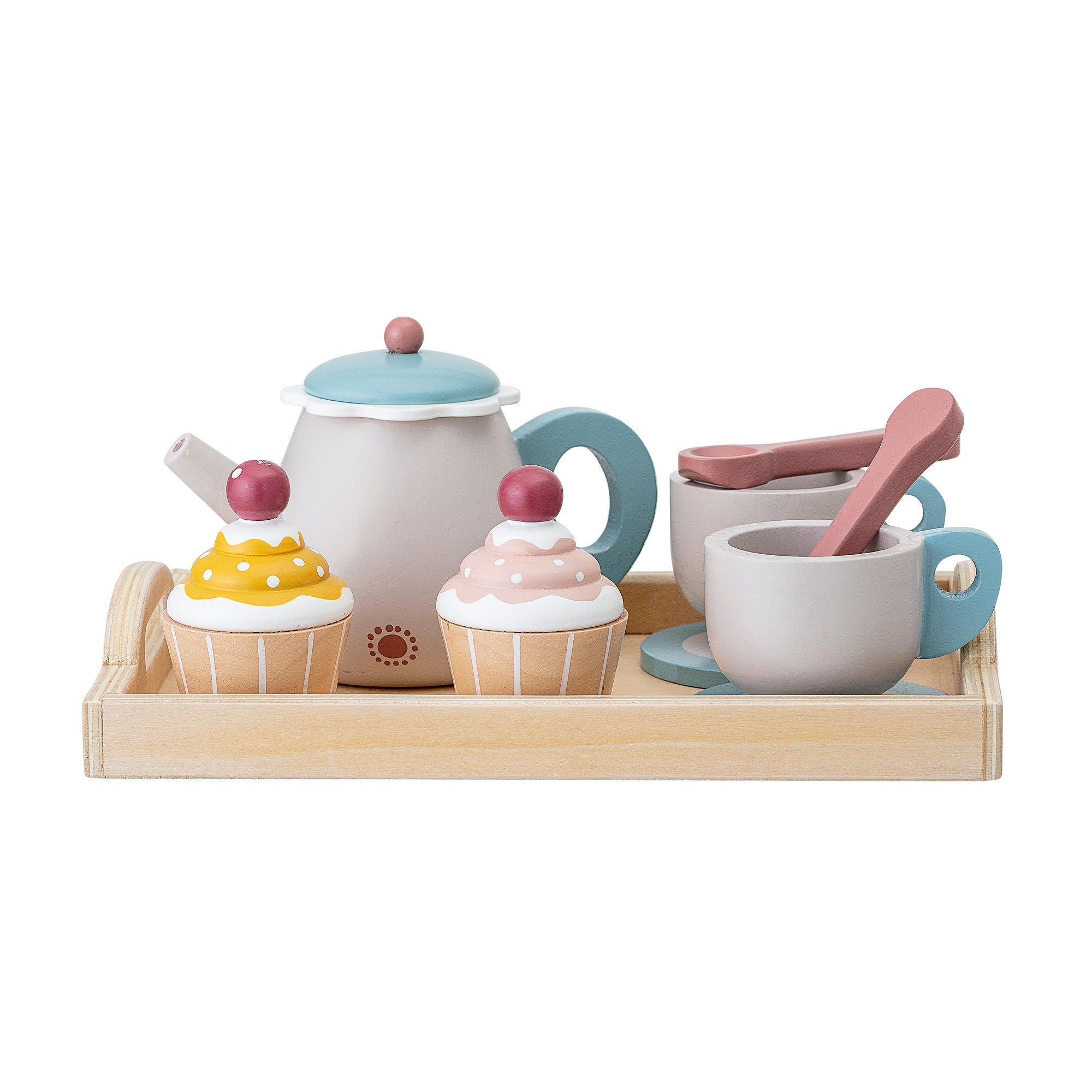 Bloomingville Mini Gentrim Play Set, Food, Grey, FSC®100% Sklewood