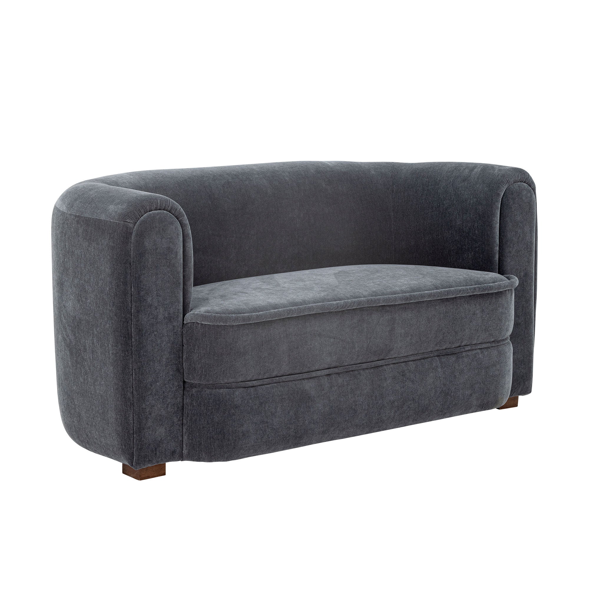 Kreatywna kolekcja Malala Sofa, Blue, Recycled poliester