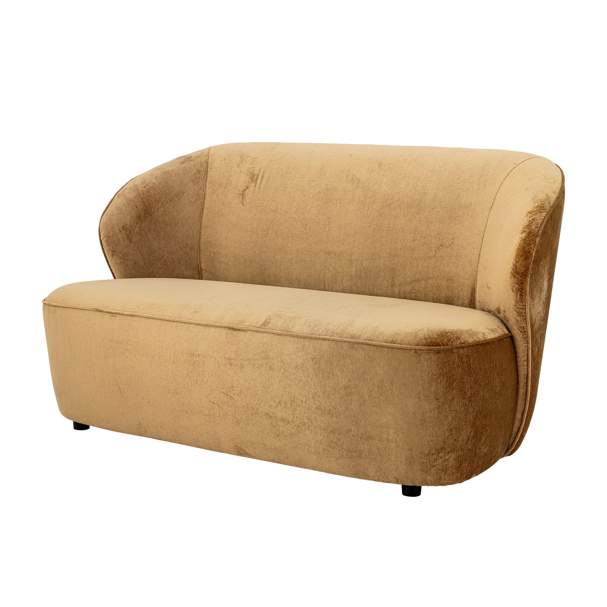 Creative Collection Almonde Sofa, Brown, Polyester