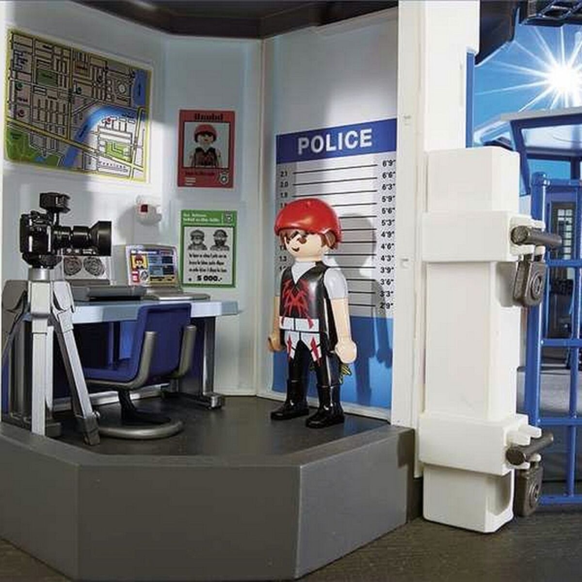 Playset City Action Police Police z więzieniem Playmobil 6919