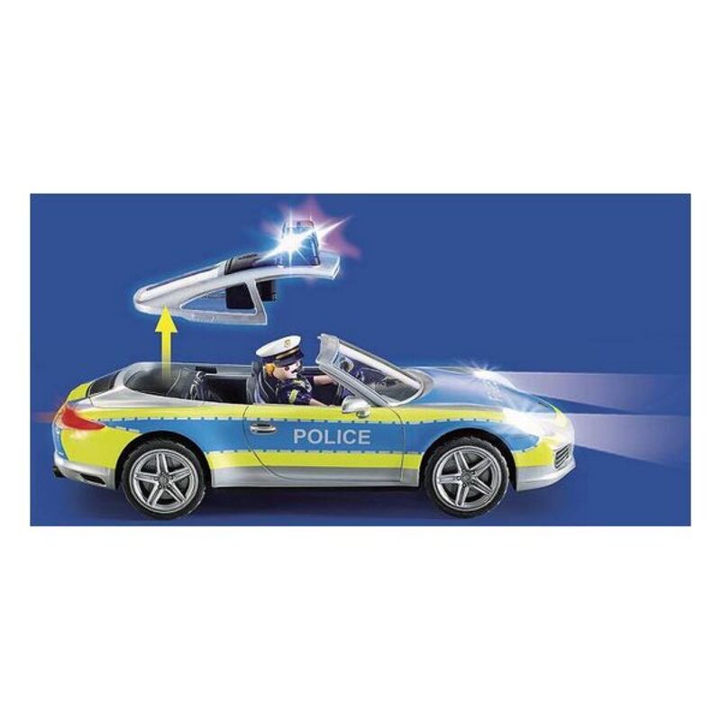 Playset Porsche 911 Carrera 4s Police Playmobil 70066 (36 szt.)