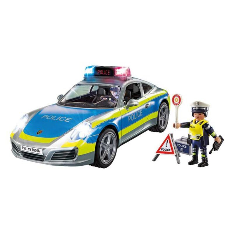 Playset Porsche 911 Carrera 4s Police Playmobil 70066 (36 szt.)