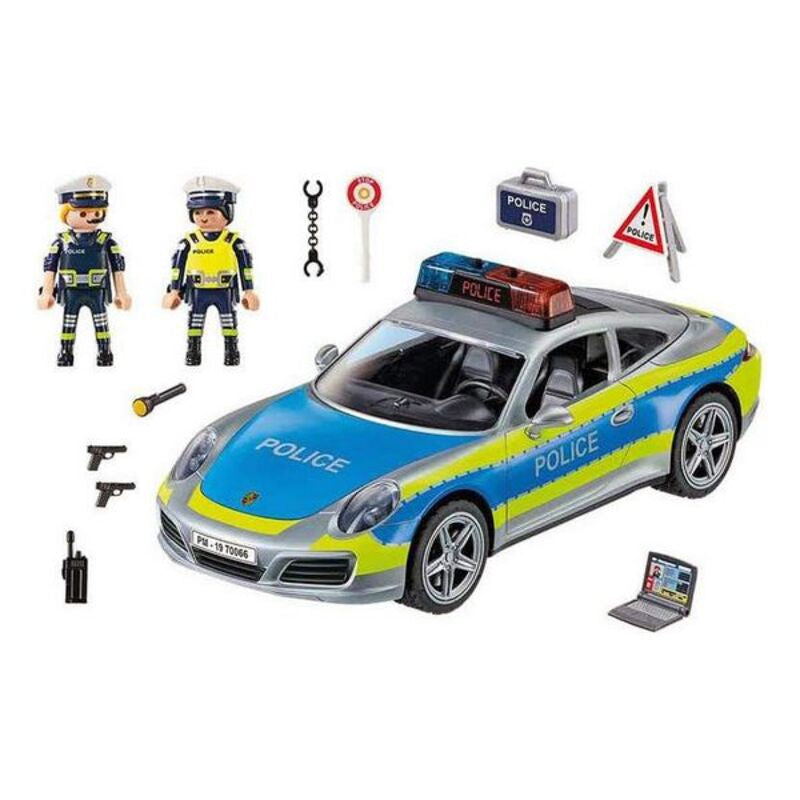 Playset Porsche 911 Carrera 4s Police Playmobil 70066 (36 szt.)