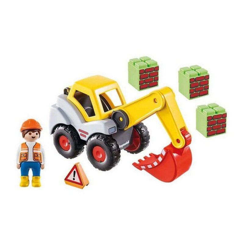 Playset 1.2.3 Construction Playmobil 70125 (6 szt.)