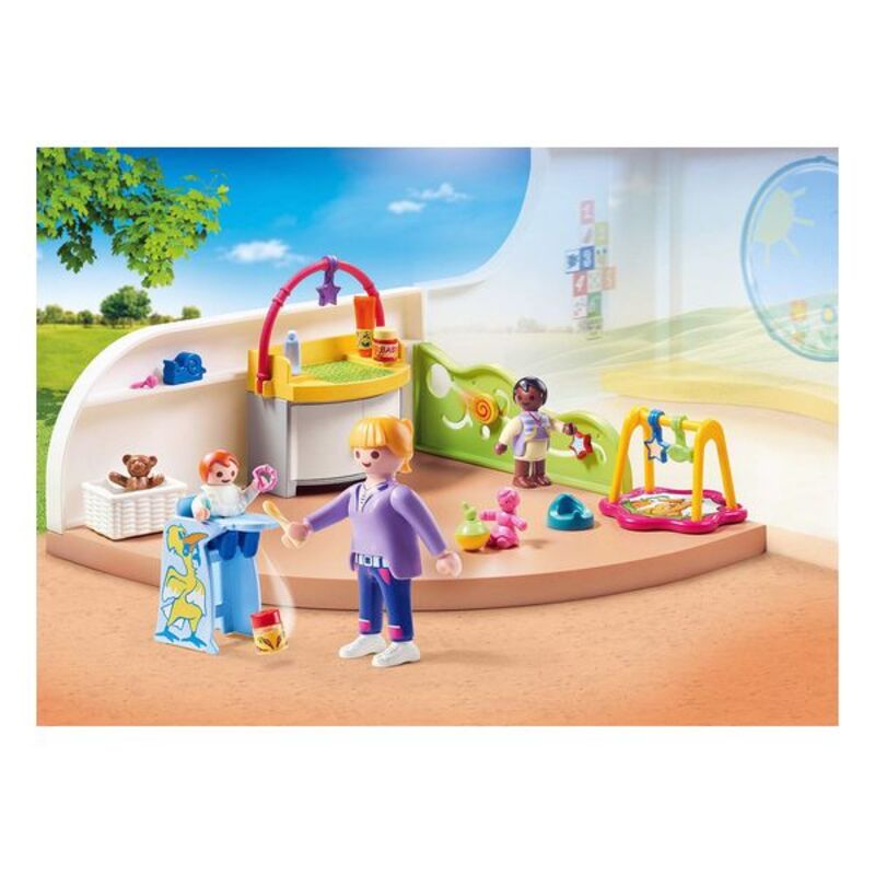 Playset City Life Baby Room Playmobil 70282 (40 szt.)