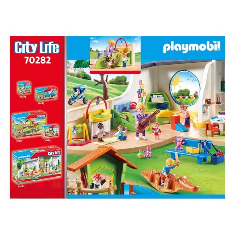 Playset City Life Baby Room Playmobil 70282 (40 szt.)