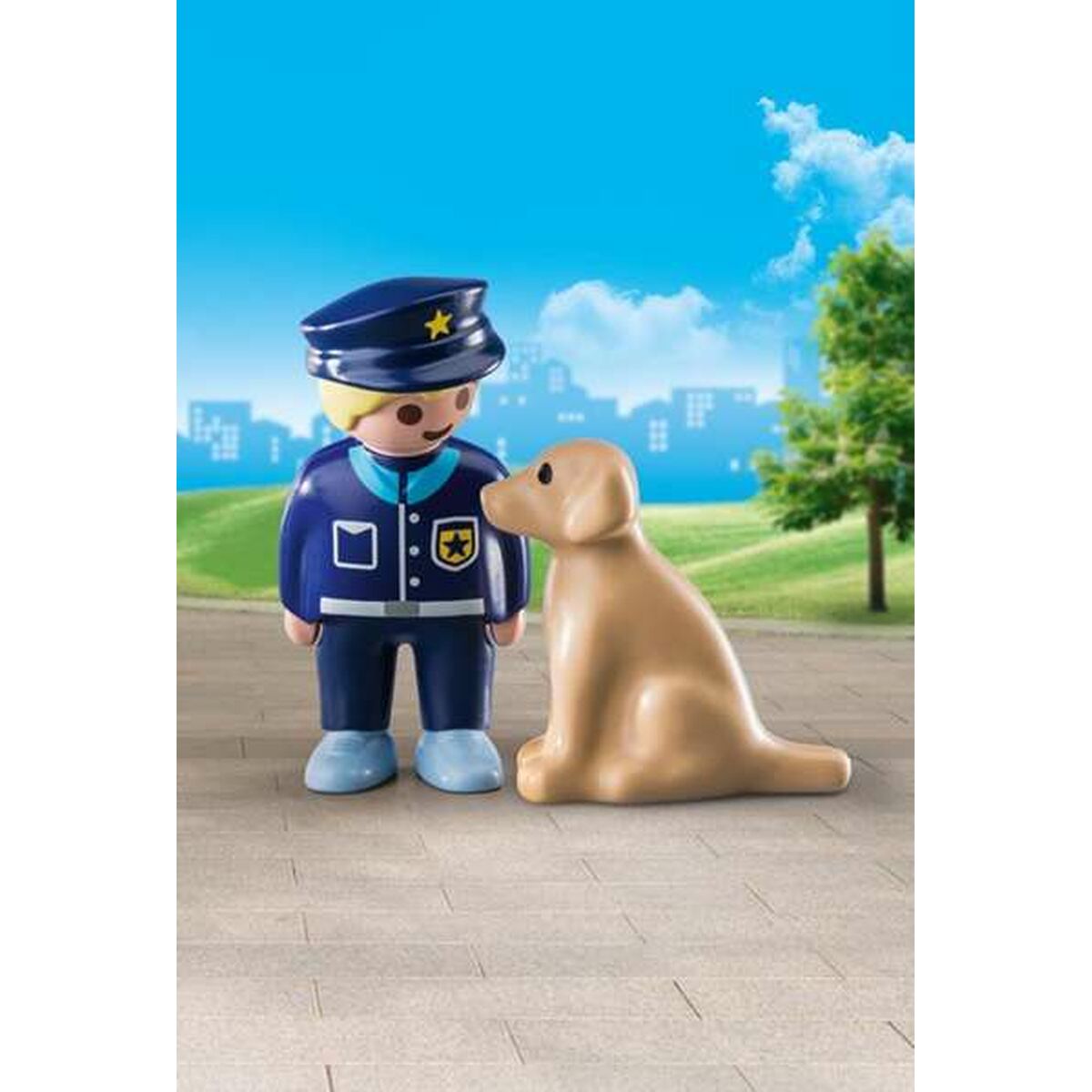 Policja Playset with Dog 1 Easy Starter Playmobil 70408 (2 szt.)