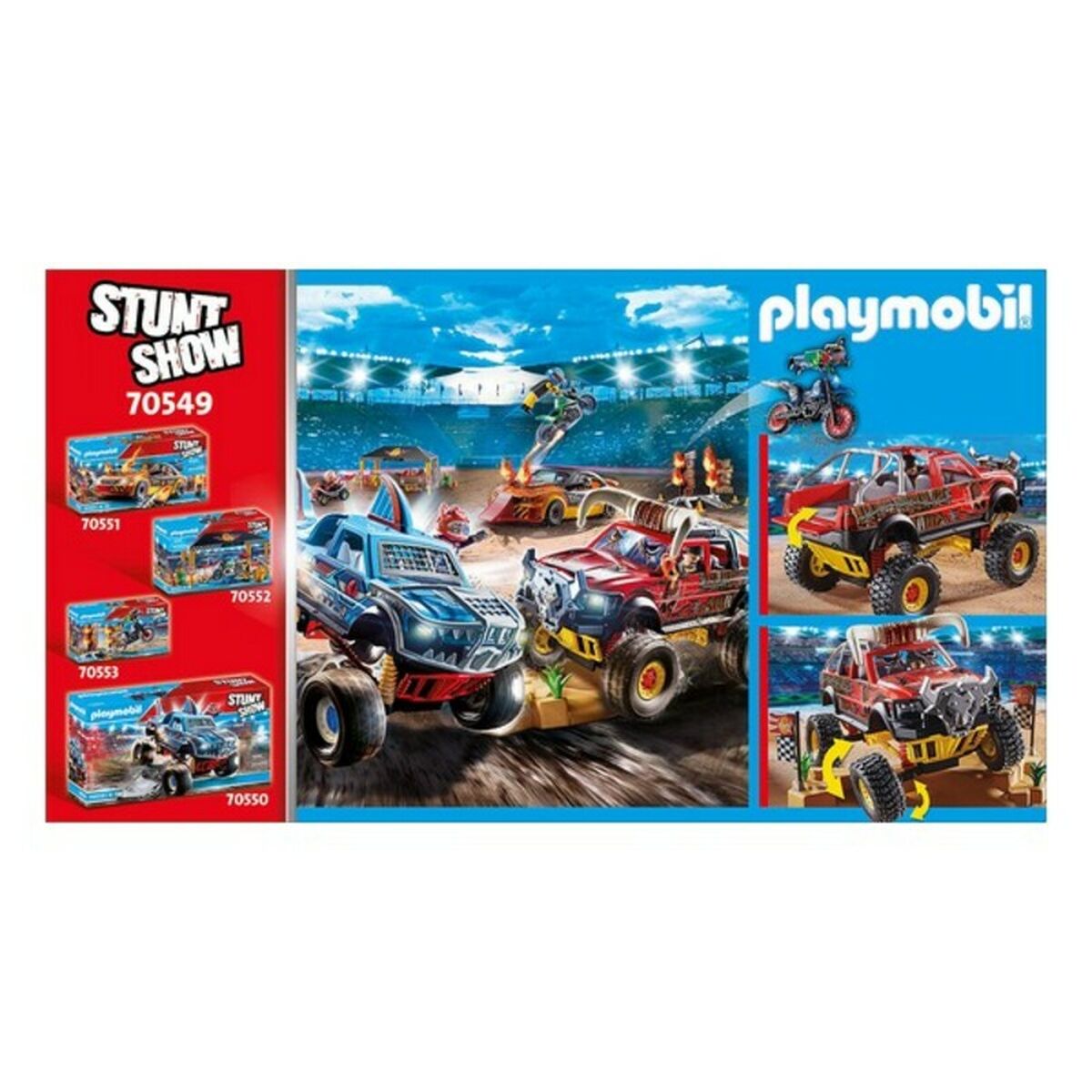 Monster Truck Rorned Playmobil 70549 (57 szt.)