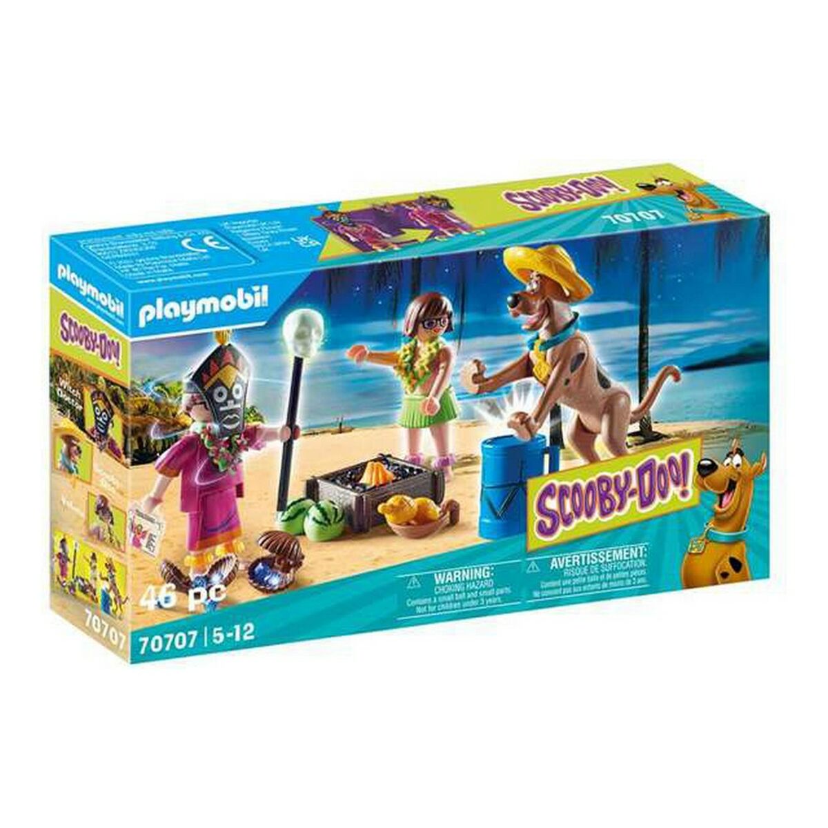 Playset Scooby Doo Aventure z czarownicą Doctor Playmobil 70707 (46 szt.)