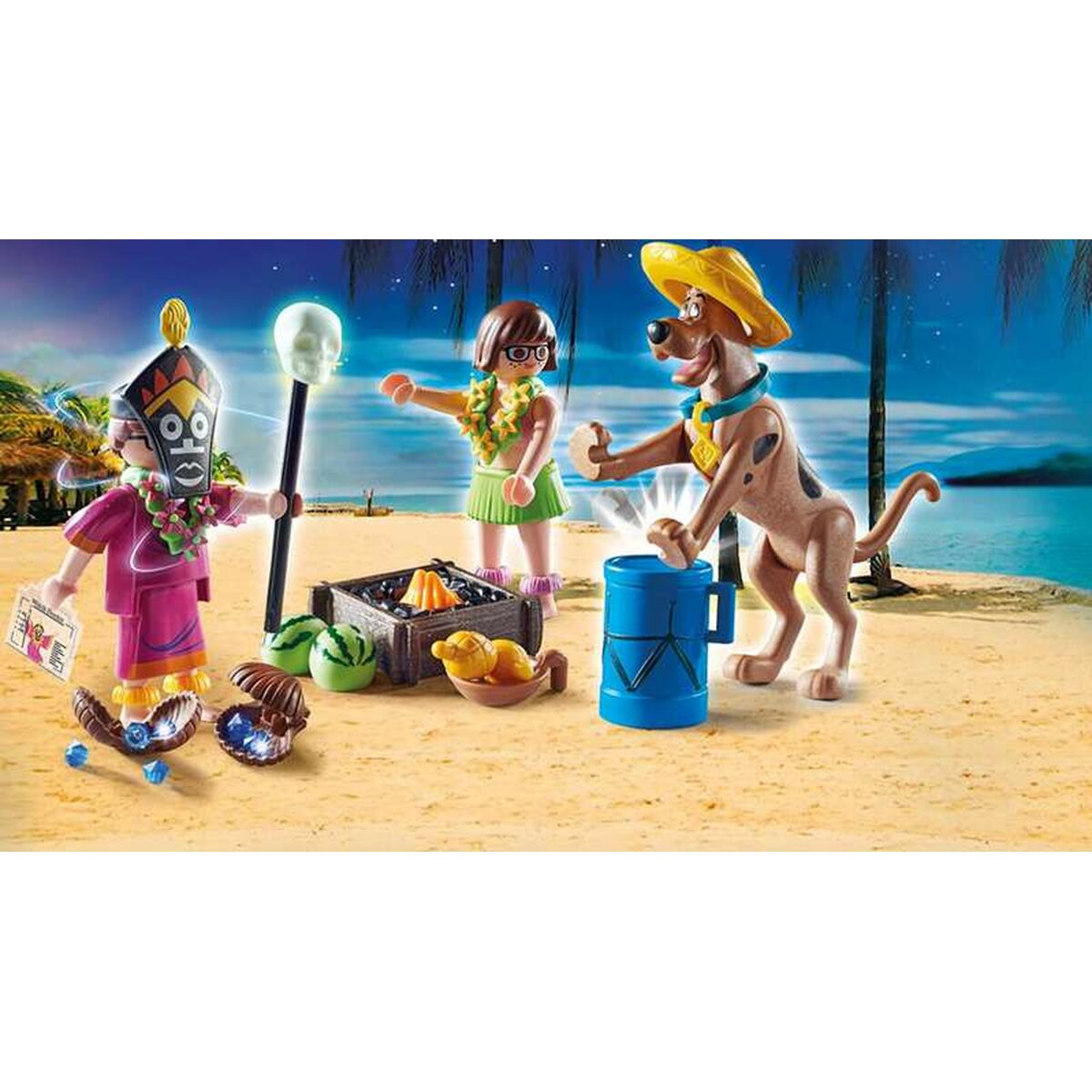 Playset Scooby Doo Aventure z czarownicą Doctor Playmobil 70707 (46 szt.)