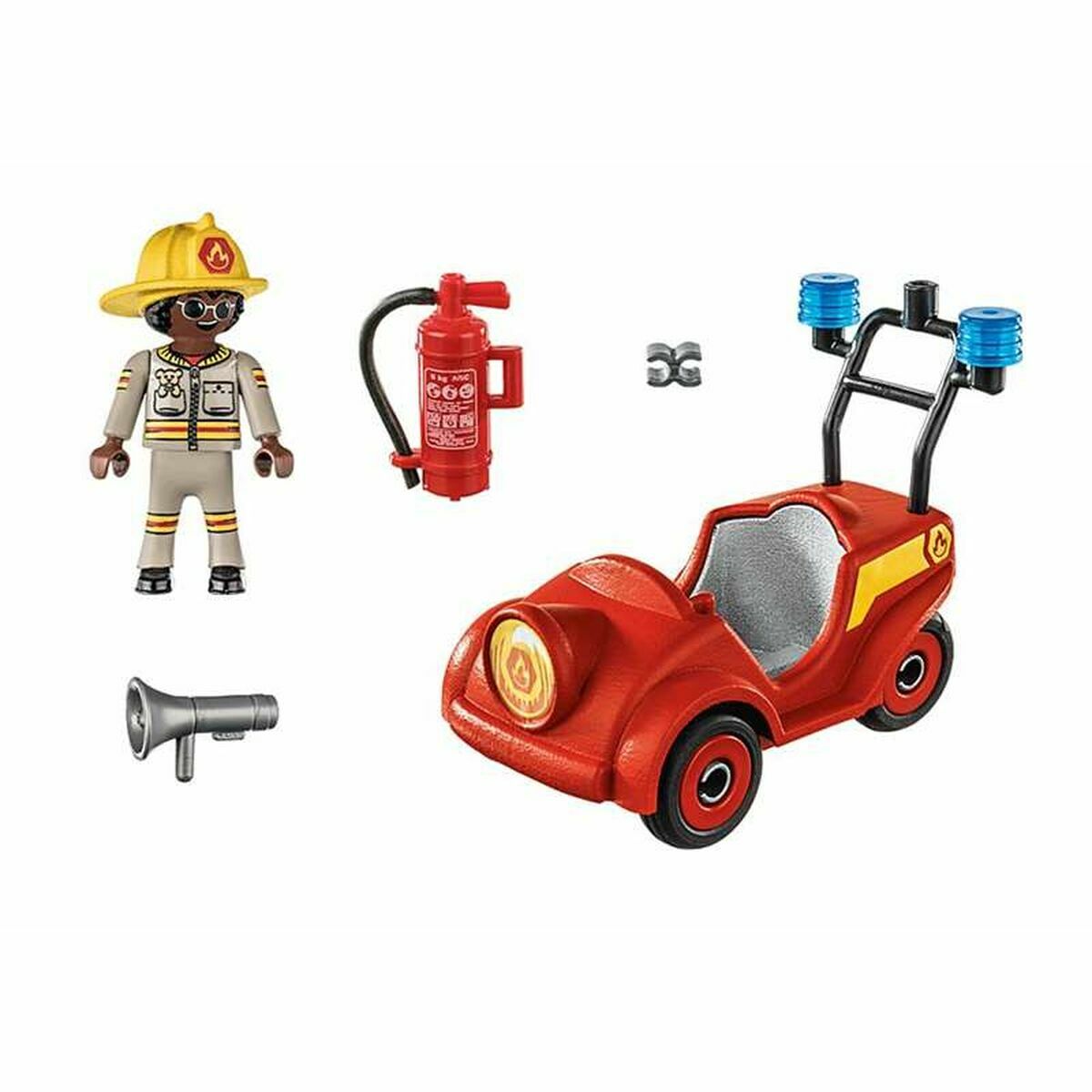 Kaczka Playset Playmobil na telefon 70828 CAR FIRMAN MINI (23 szt.)