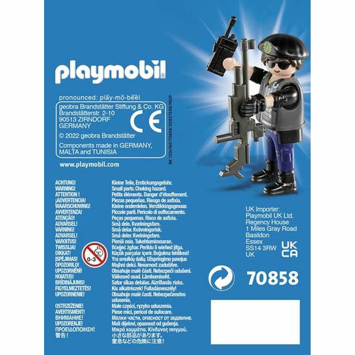 Włącz figurka Playmobil Playmo-Friends 70858 Policjant (5 szt.)