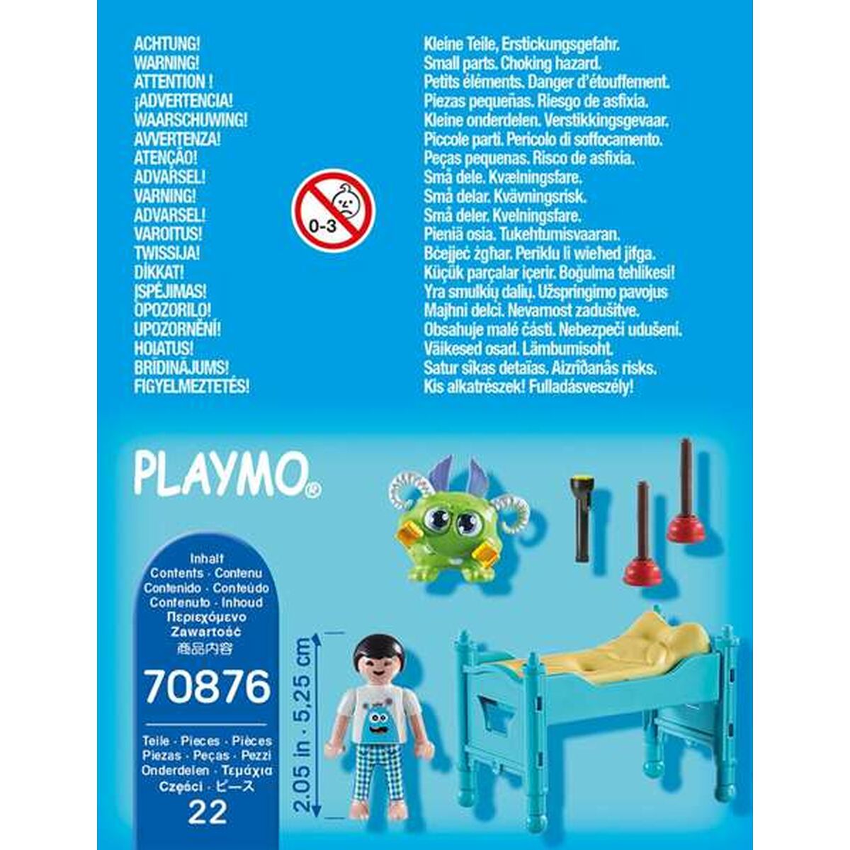 Jointed Figure Playmobil 70876 Children Monster 70876 (22 pcs)