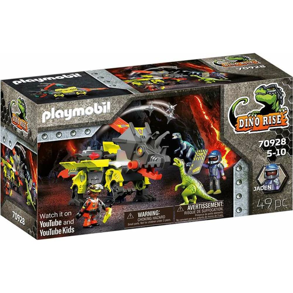 Playset Playmobil Dino Rise Robo-Dino Bombat Machine 70928