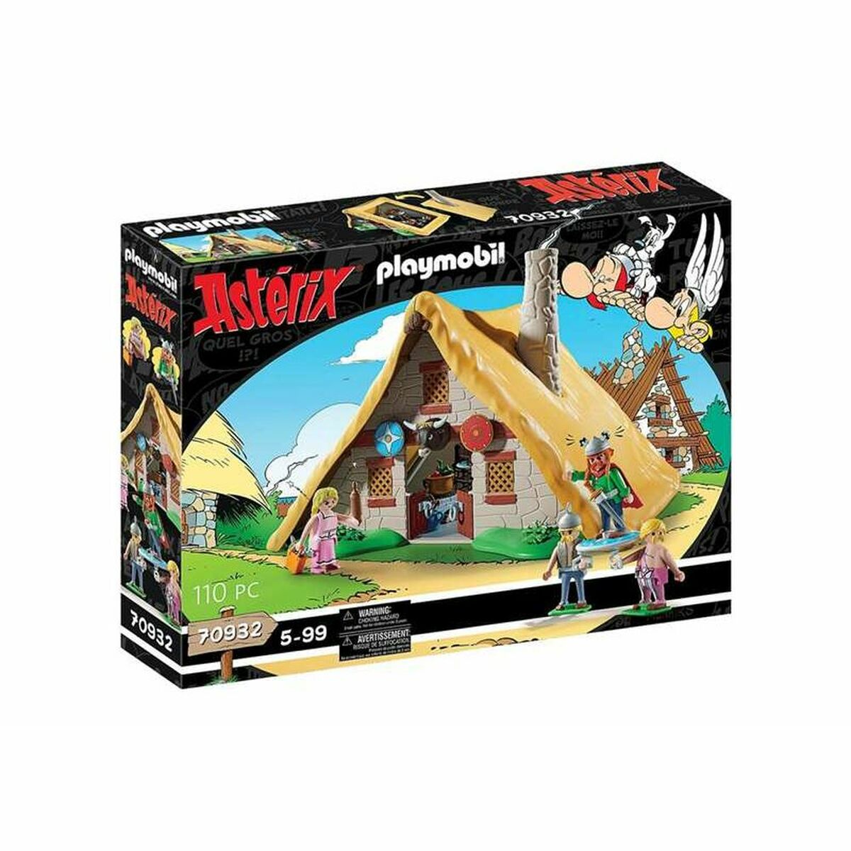 Playset Playmobil VitalStatistix Hut Astérix 70932 (110 szt.)