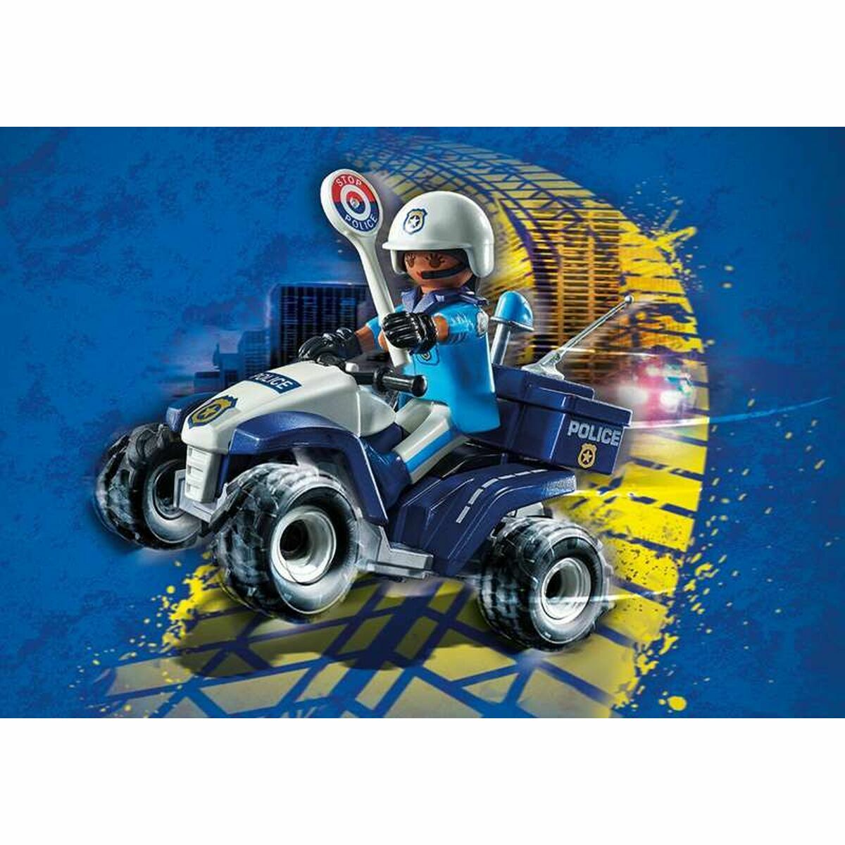 PlaySet Playmobil Speed ​​Quad Action 71092 Funkcjonariusz policji