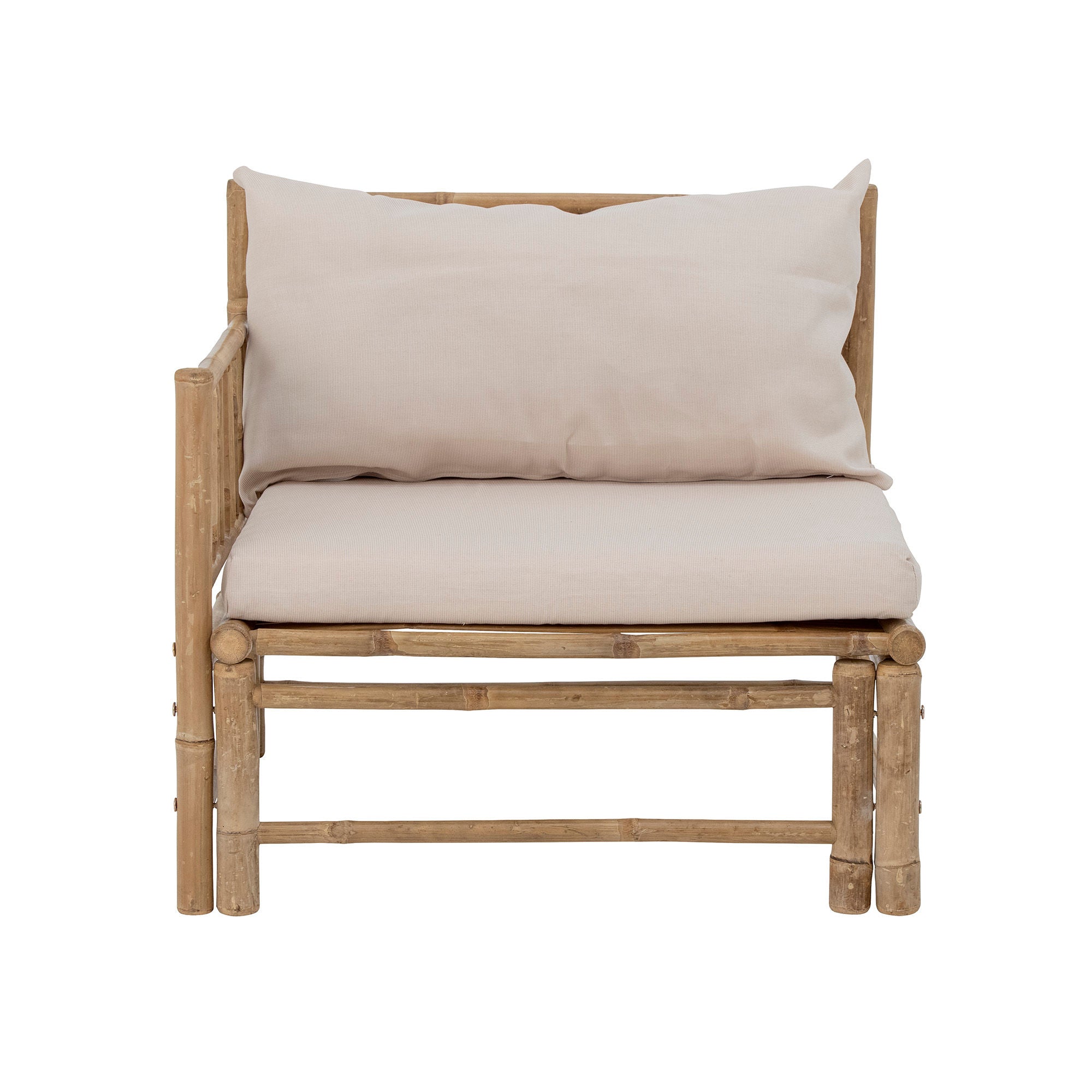 Bloomingville Korfu Moduł Sofa lewy narożnik, natura, bambus