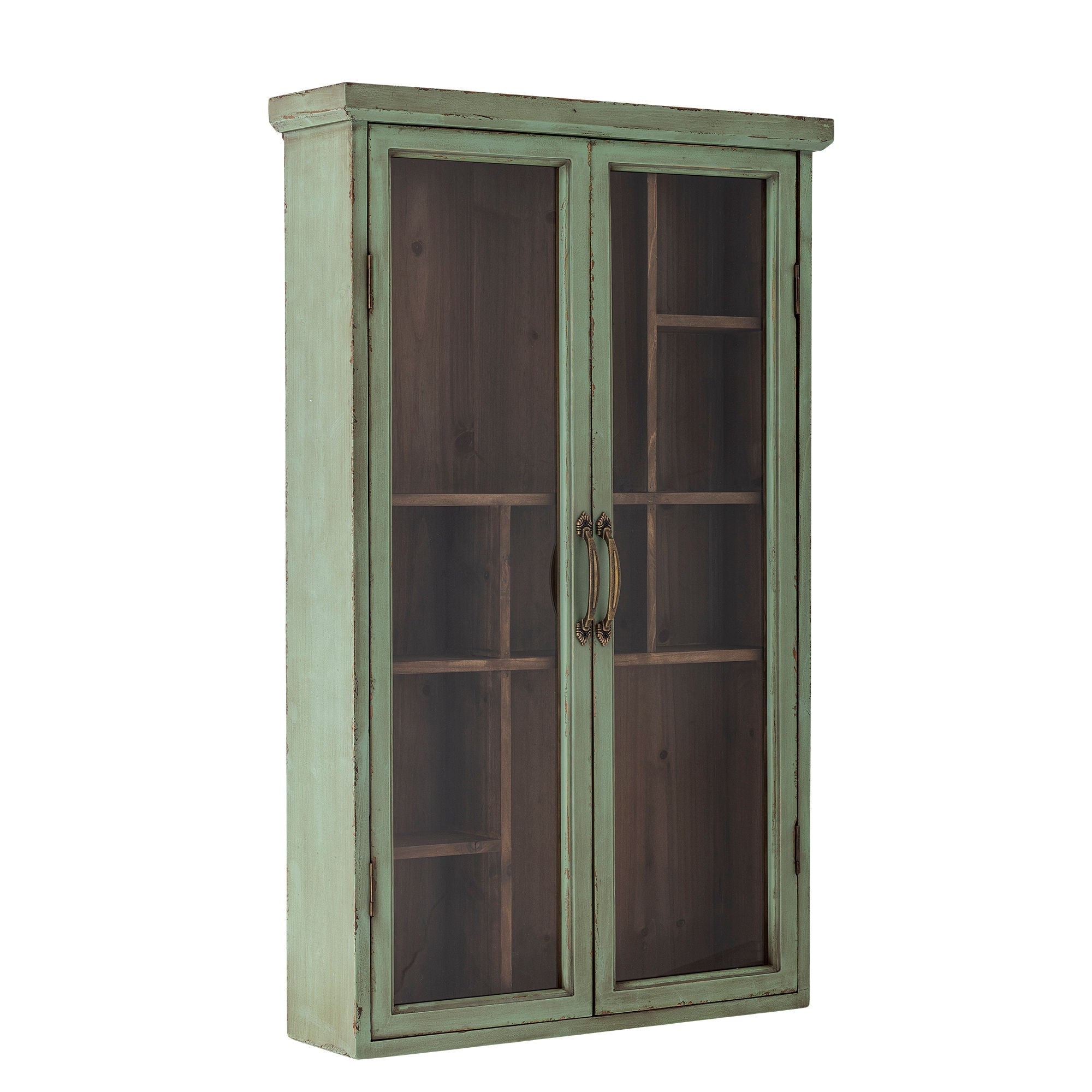 Kreatywna kolekcja Hazem Cabinet, Green, Firwood