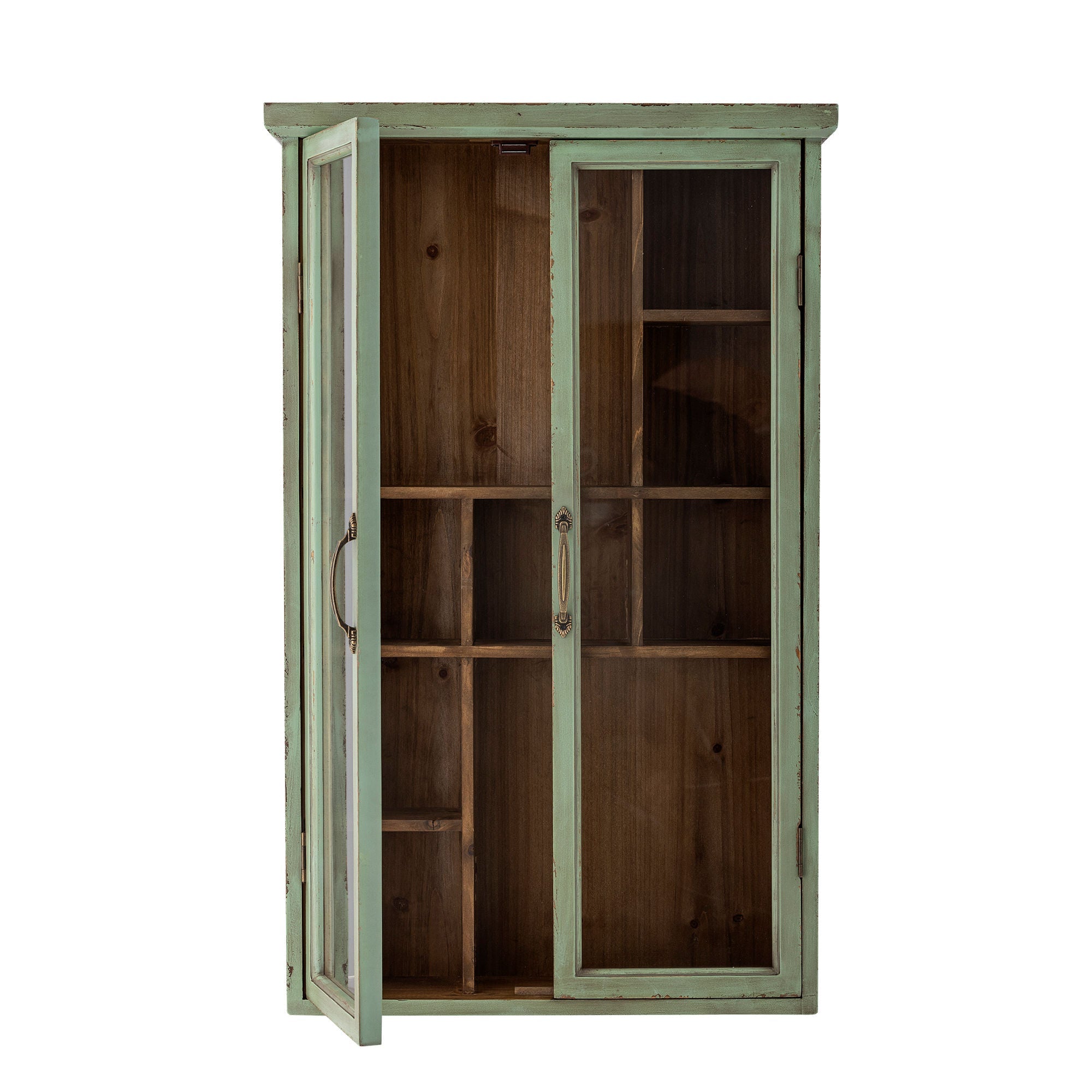 Kreatywna kolekcja Hazem Cabinet, Green, Firwood