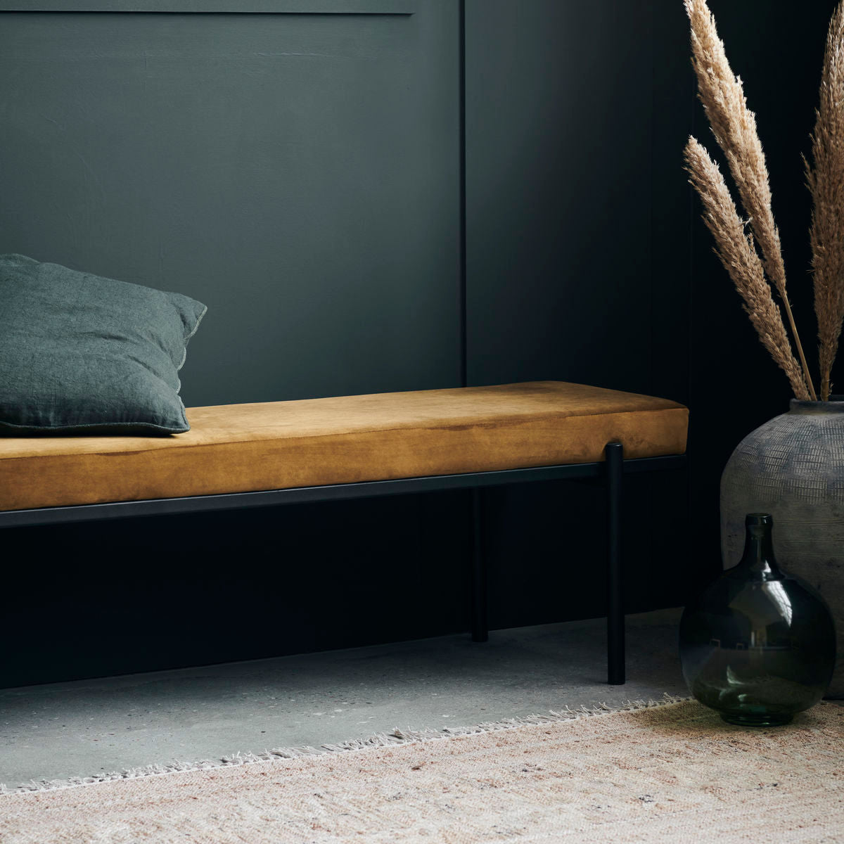 House Doctor Bench, HDLao, Dark Olive