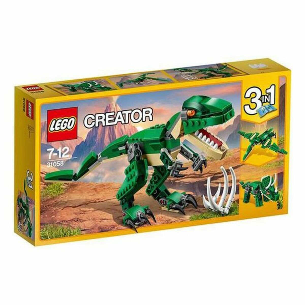 Stwórca Playset Mighty Dinosaurs Lego 31058