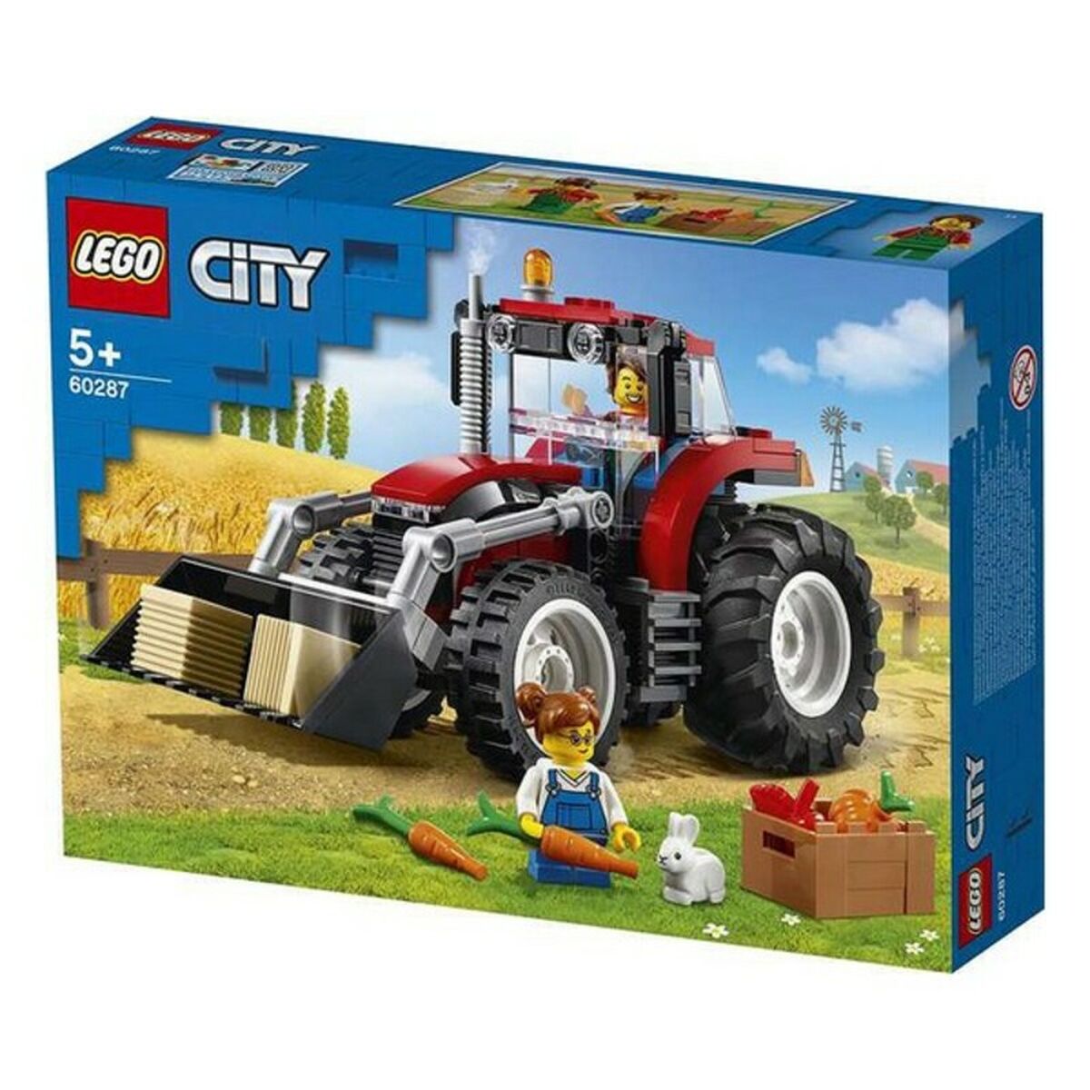 Playset City Great Vehicles Ciąg do ciągnika Lego 60287 (148 szt.)