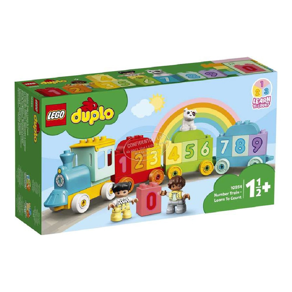 Playset Deplo Number Train Lego (23 szt.)